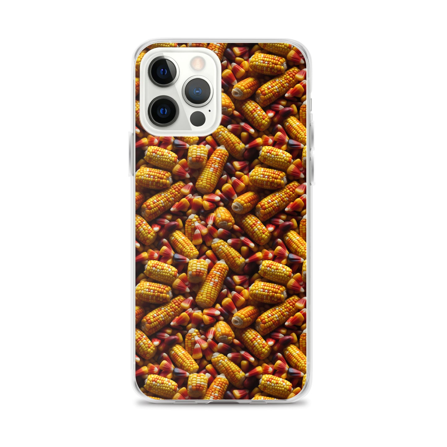 Clear Case for iPhone® Halloween Candy Corn