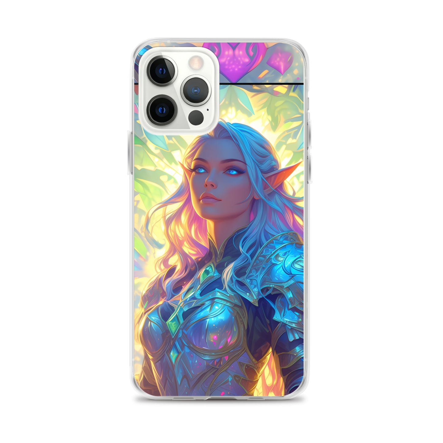 Clear Case for iPhone® Half-Elf Cleric #2