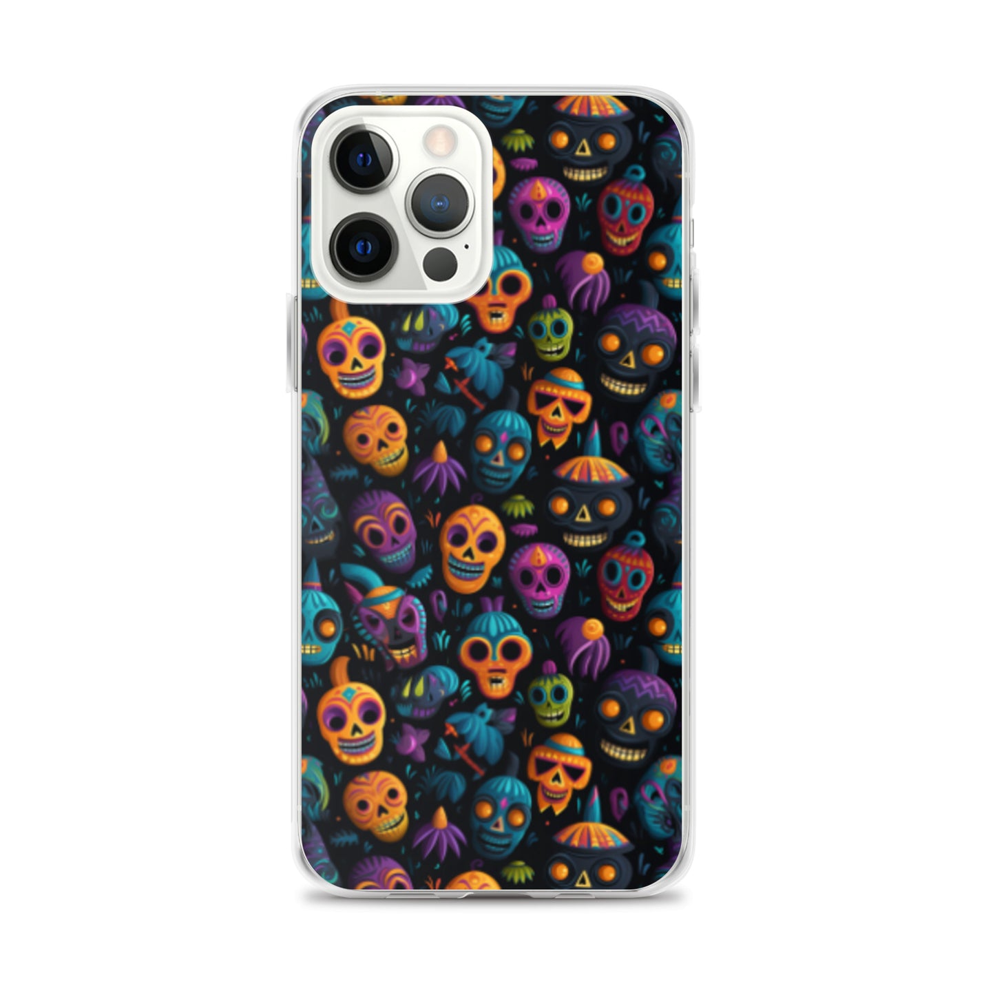 Clear Case for iPhone® Halloween Masks