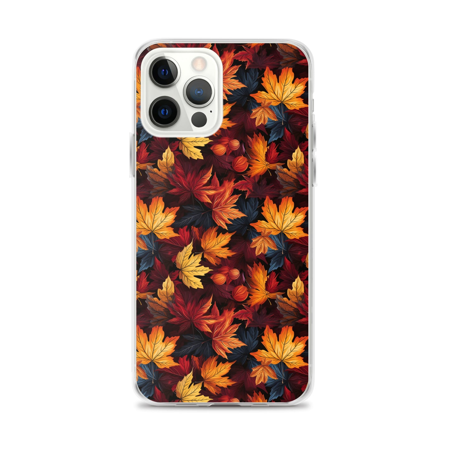 Clear Case for iPhone® Autumn Leaves Scatter