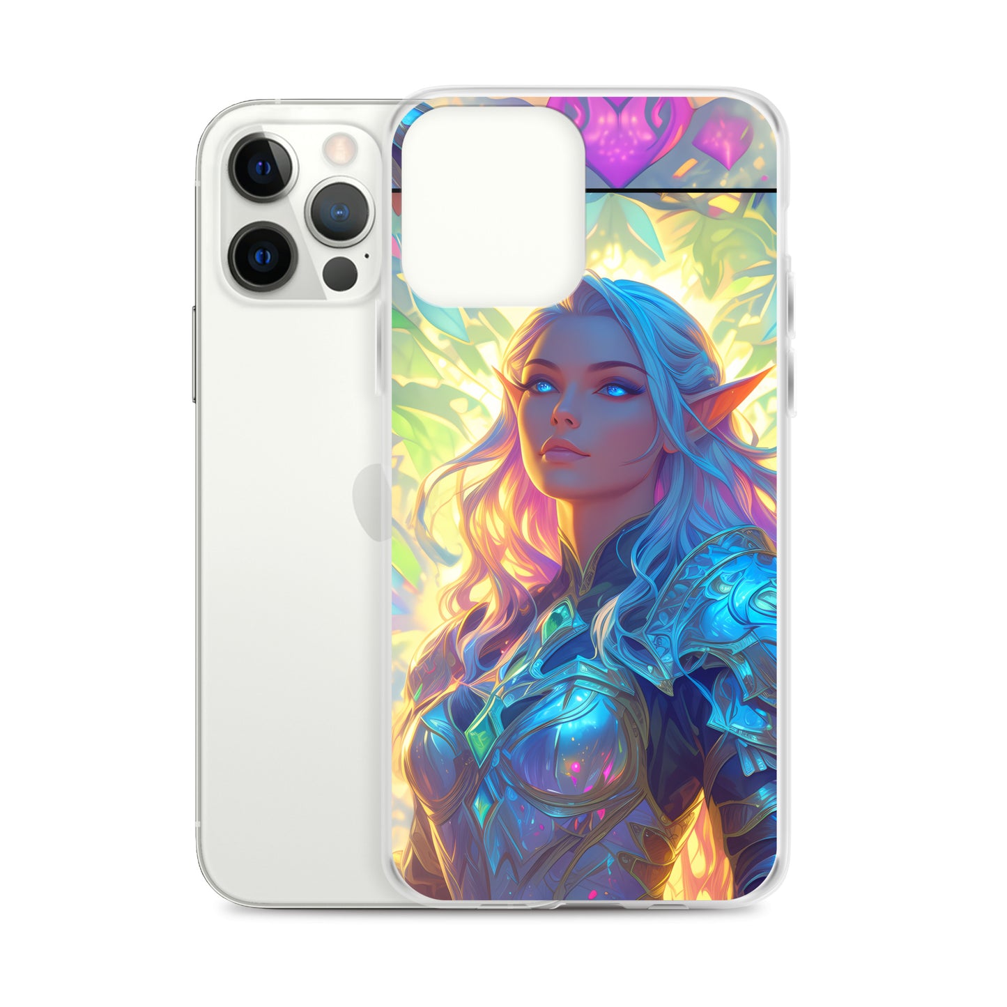 Clear Case for iPhone® Half-Elf Cleric #2