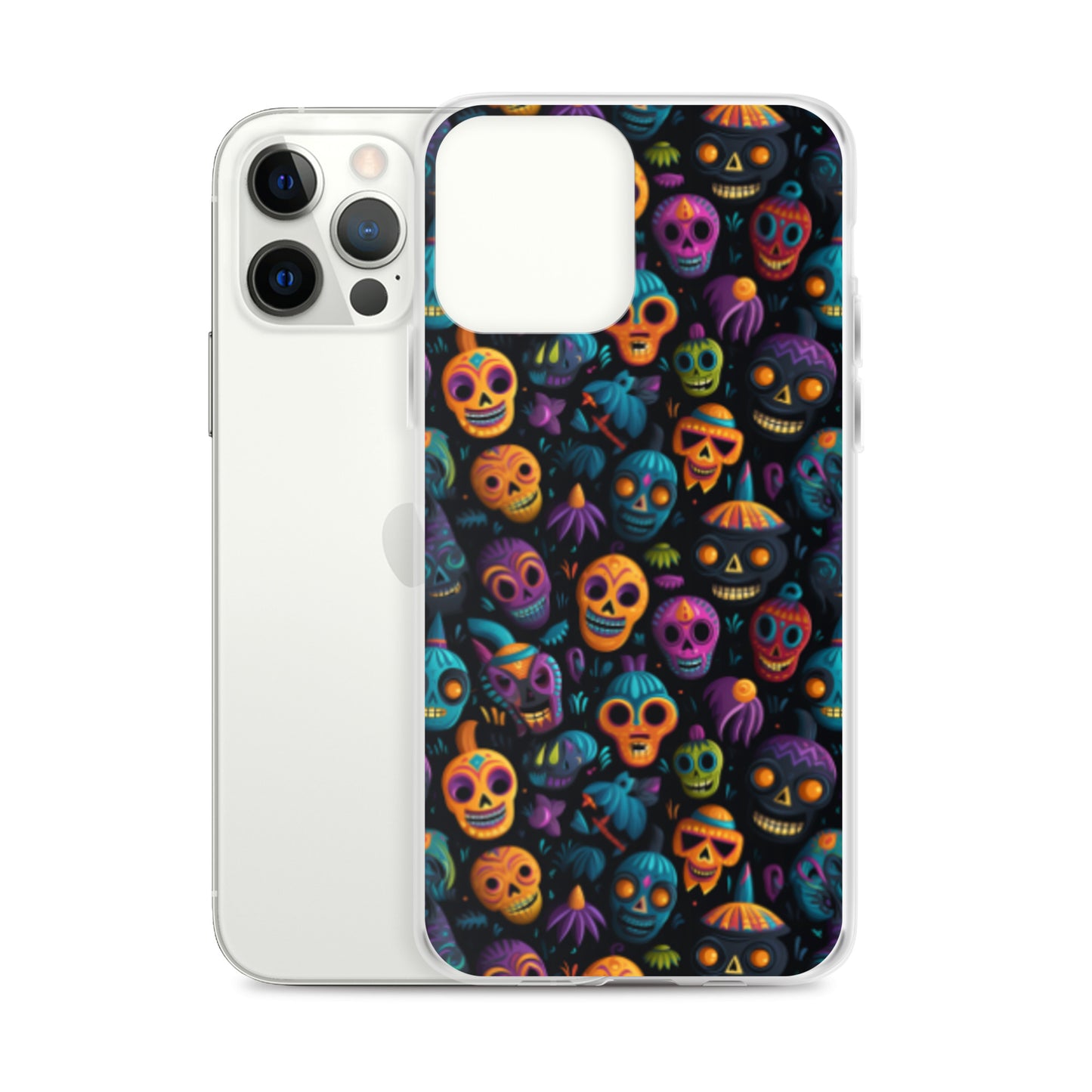Clear Case for iPhone® Halloween Masks