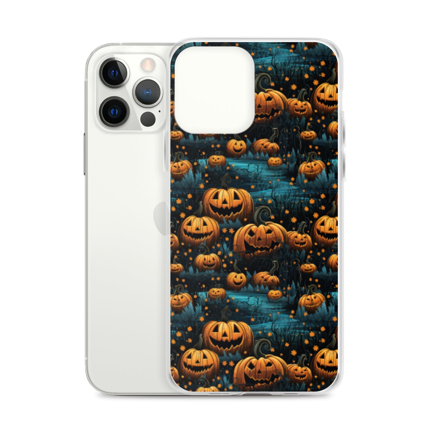 Clear Case for iPhone® Halloween Pumpkin Patch
