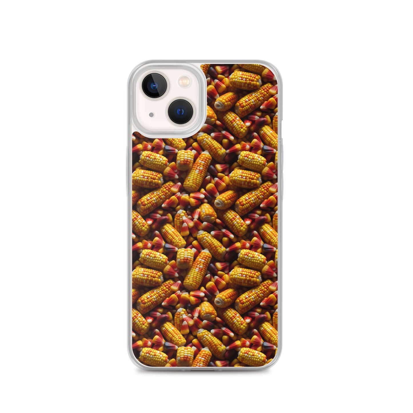 Clear Case for iPhone® Halloween Candy Corn
