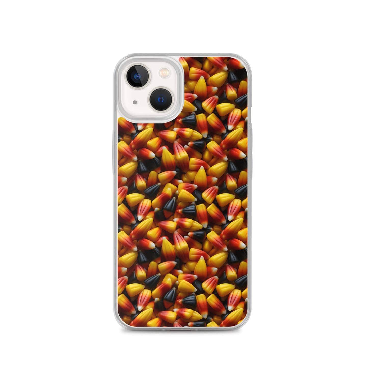Clear Case for iPhone® Halloween Candy Corn #3