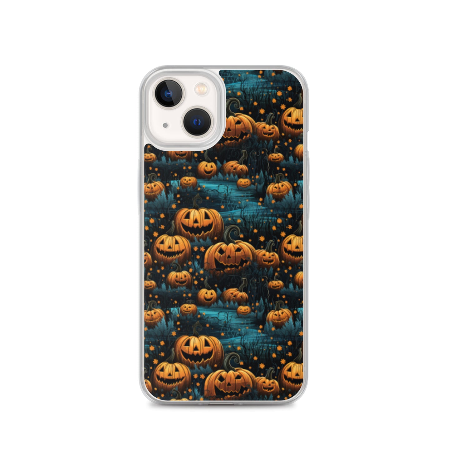 Clear Case for iPhone® Halloween Pumpkin Patch