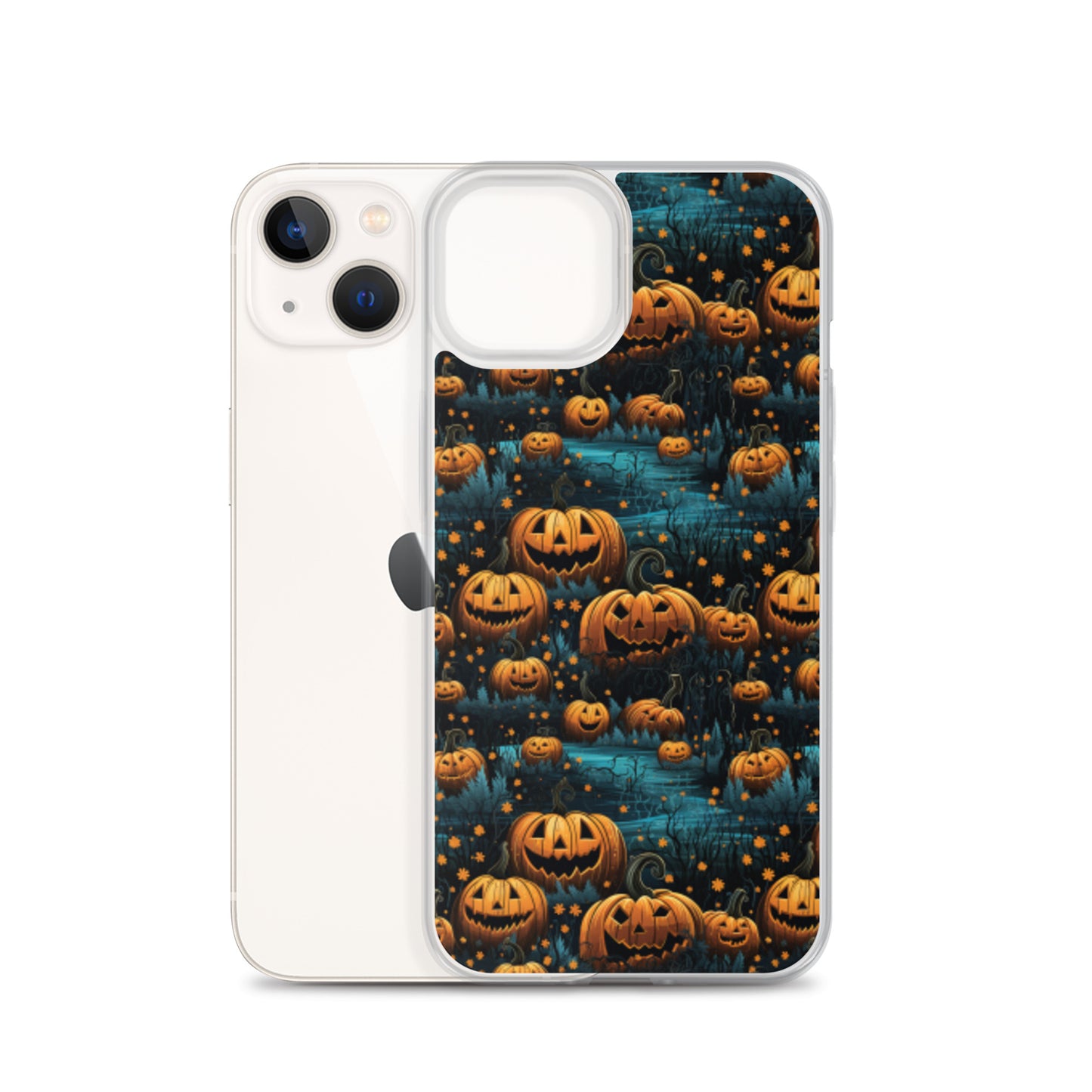 Clear Case for iPhone® Halloween Pumpkin Patch