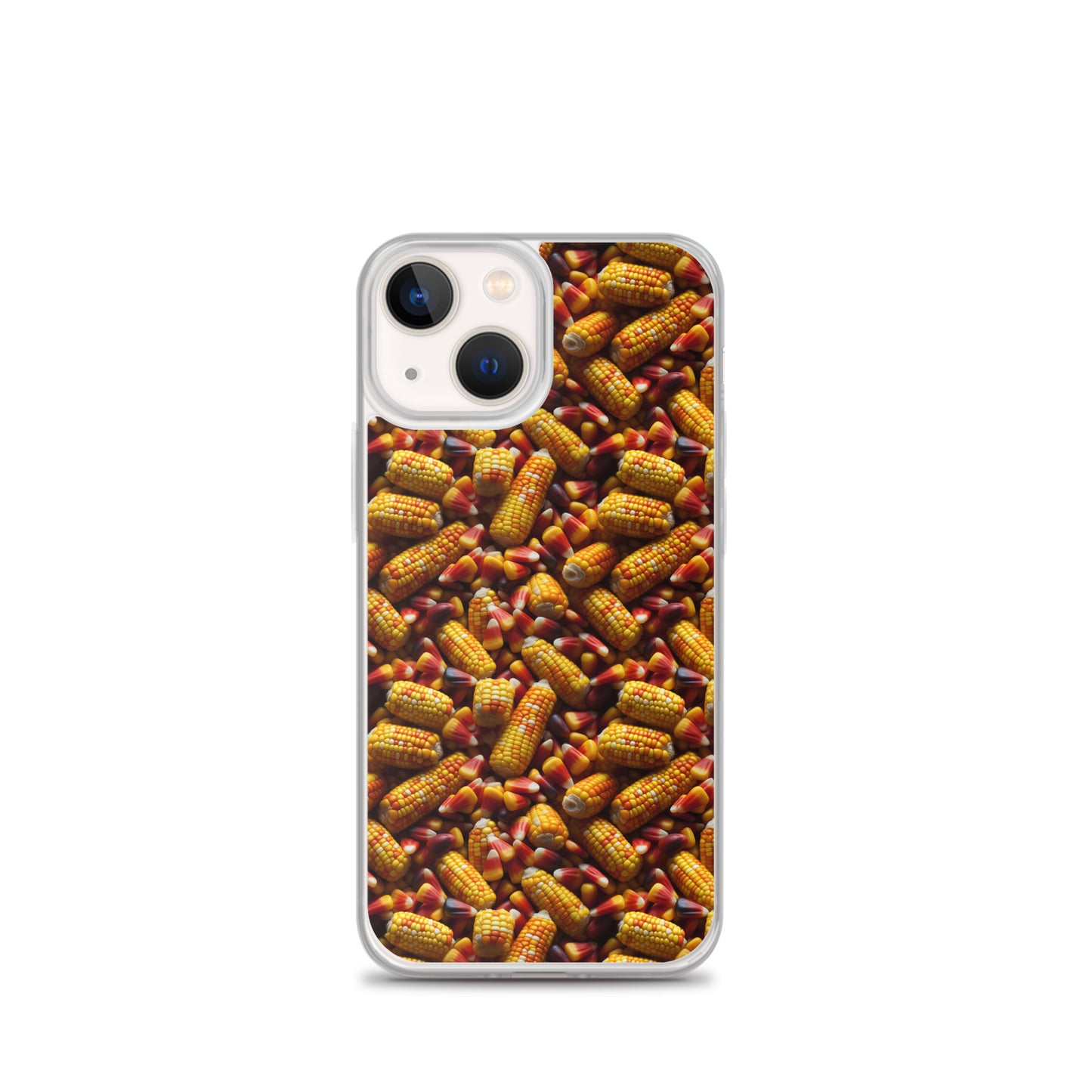 Clear Case for iPhone® Halloween Candy Corn