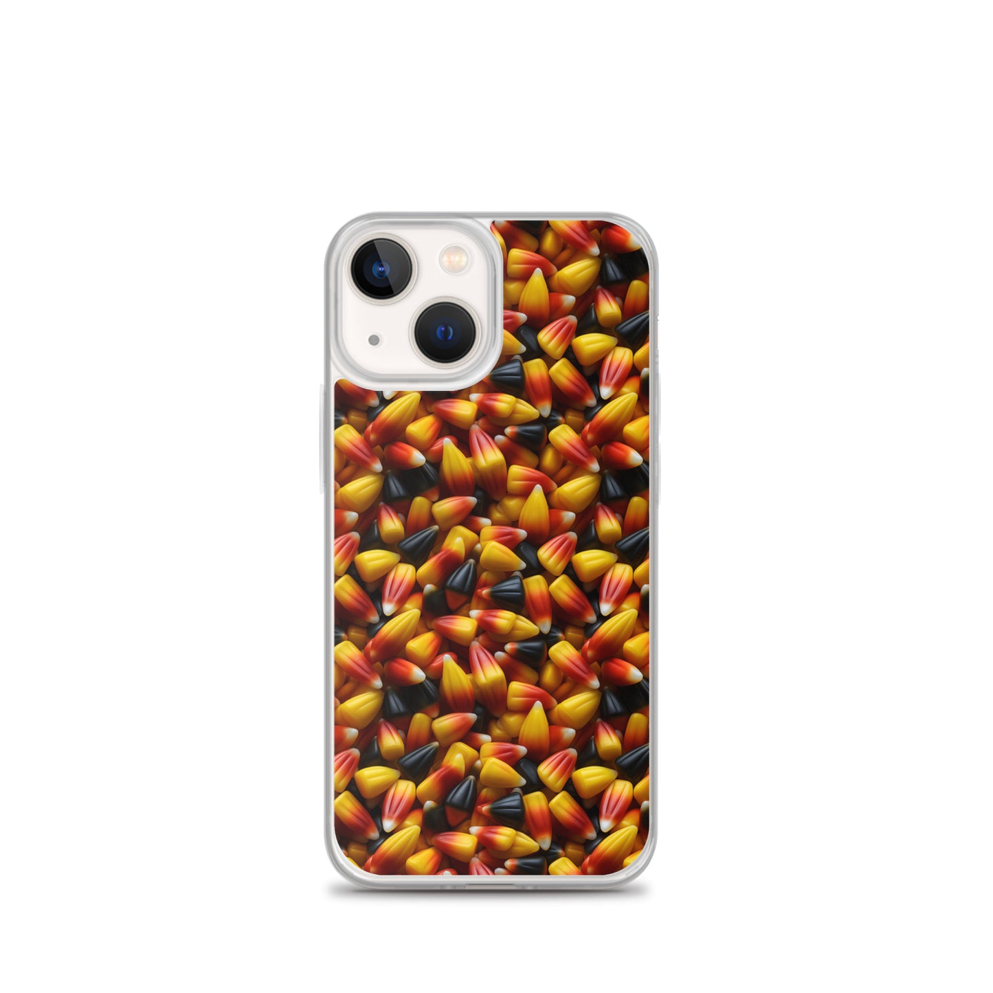 Clear Case for iPhone® Halloween Candy Corn #3