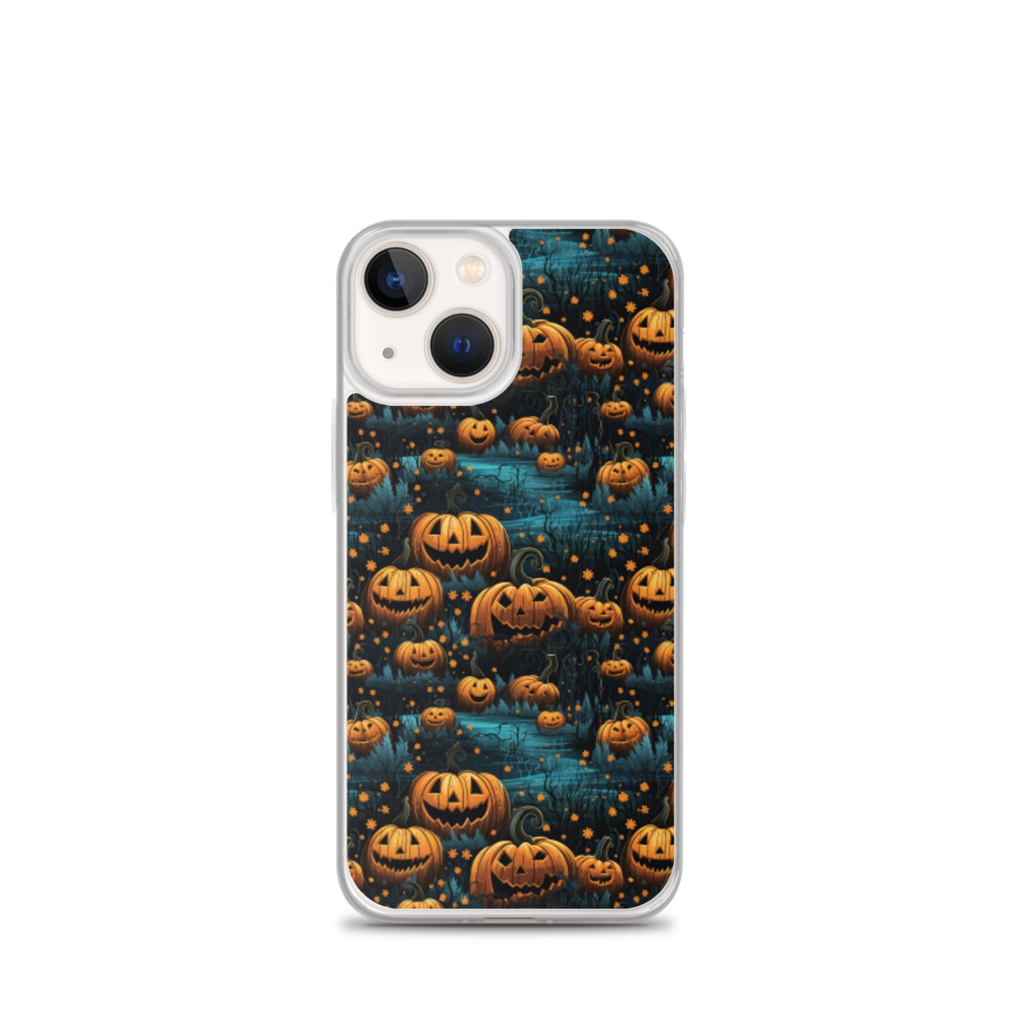 Clear Case for iPhone® Halloween Pumpkin Patch