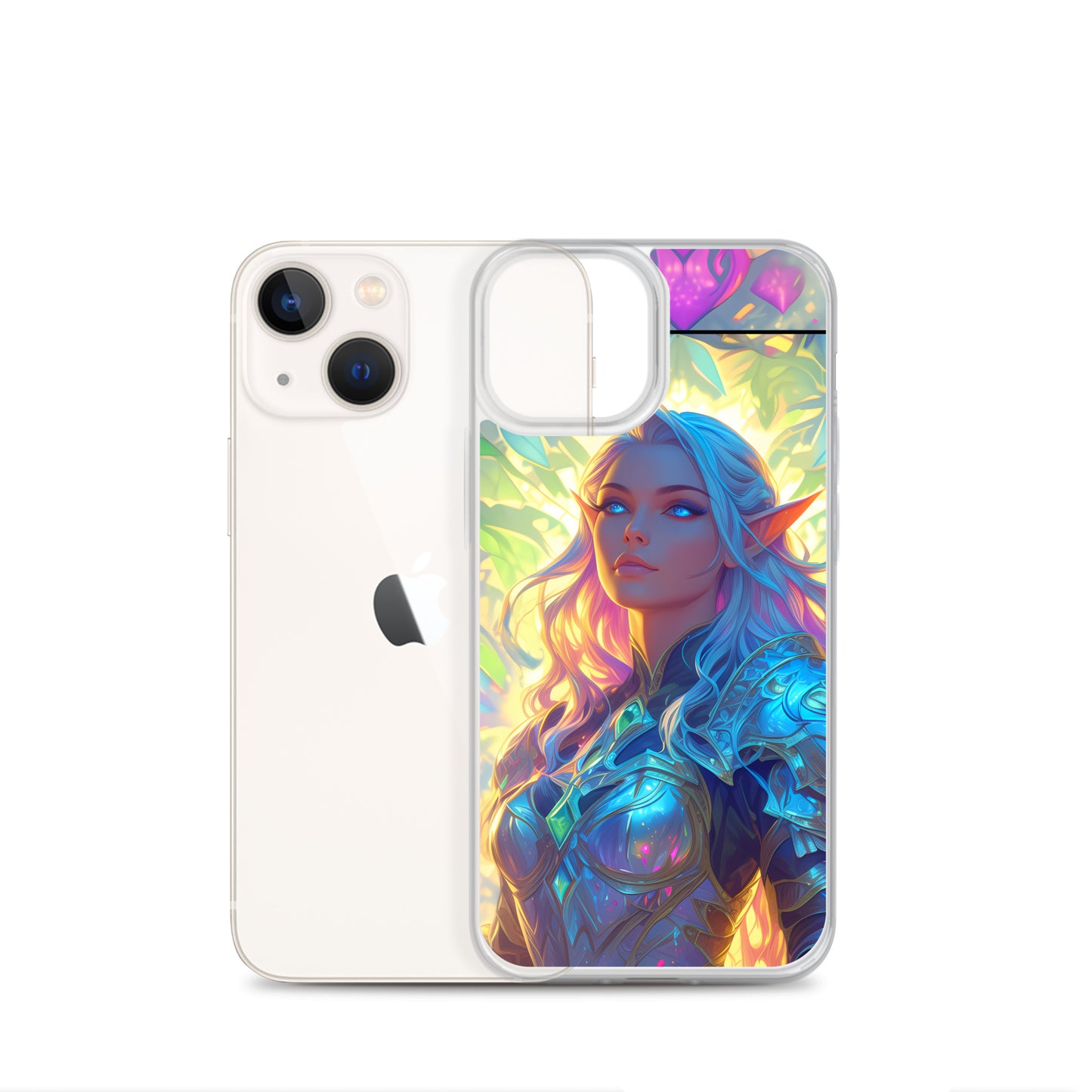 Clear Case for iPhone® Half-Elf Cleric #2