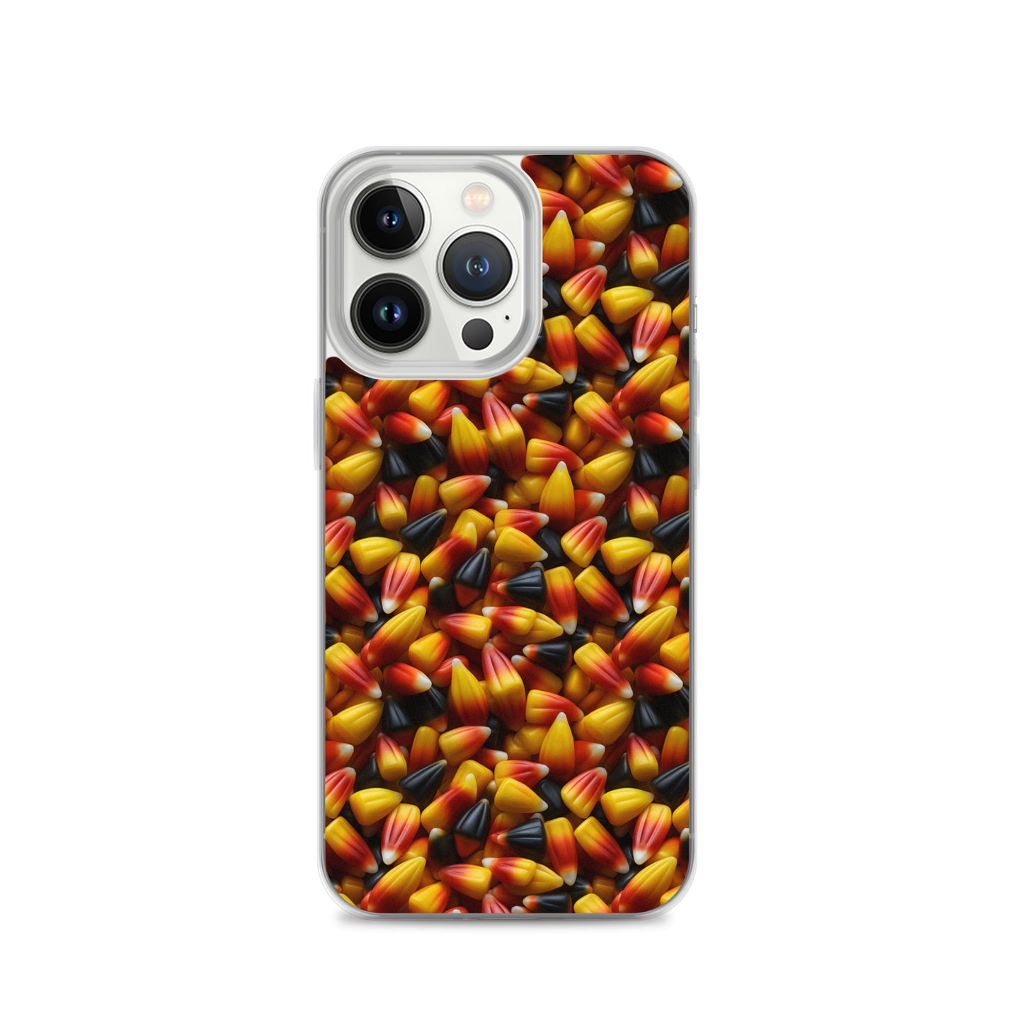 Clear Case for iPhone® Halloween Candy Corn #3