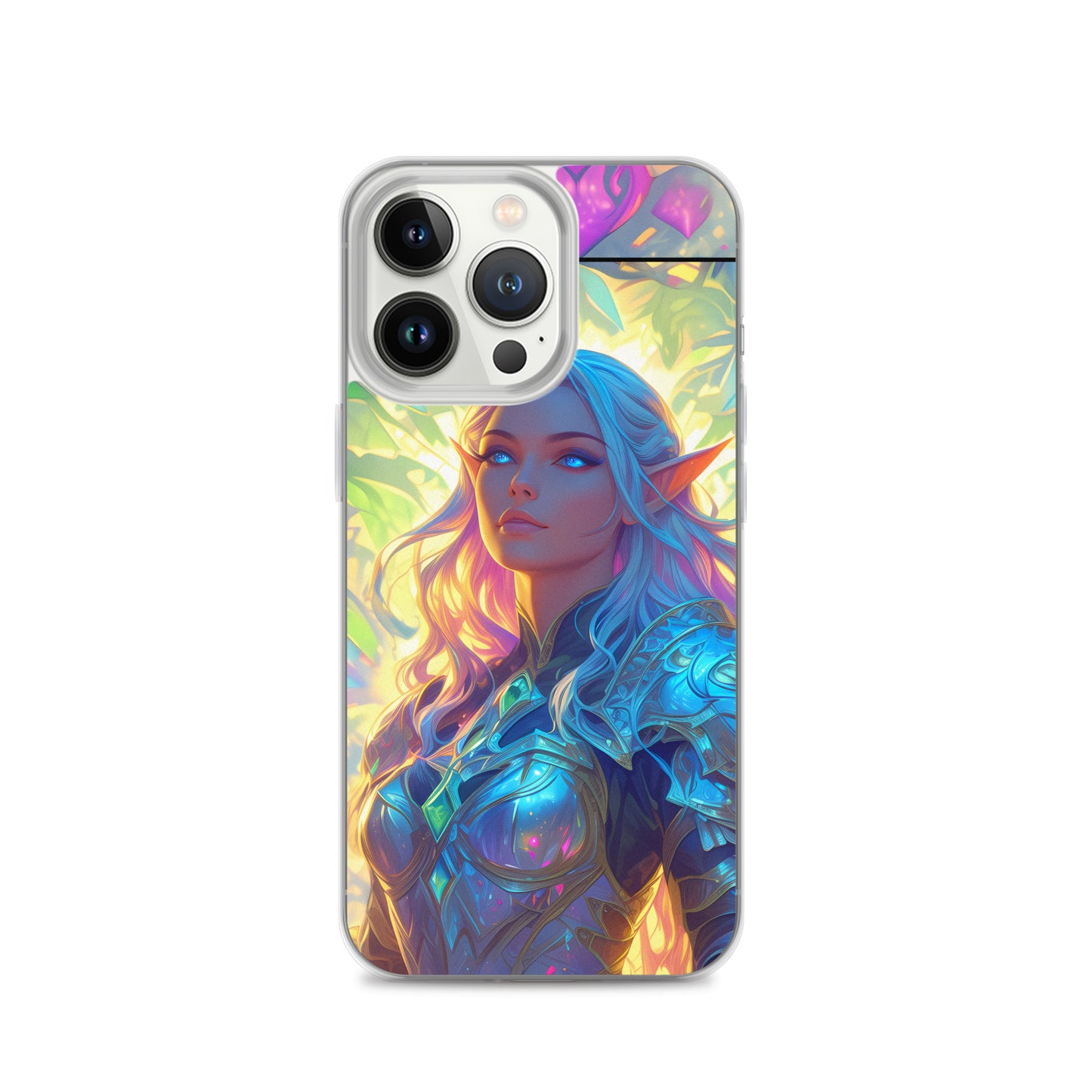 Clear Case for iPhone® Half-Elf Cleric #2
