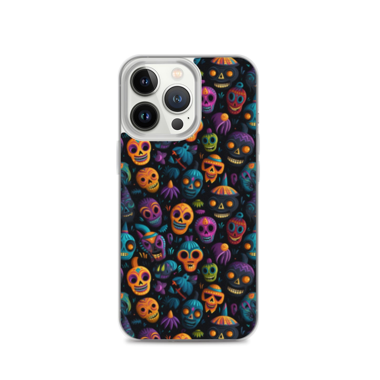 Clear Case for iPhone® Halloween Masks