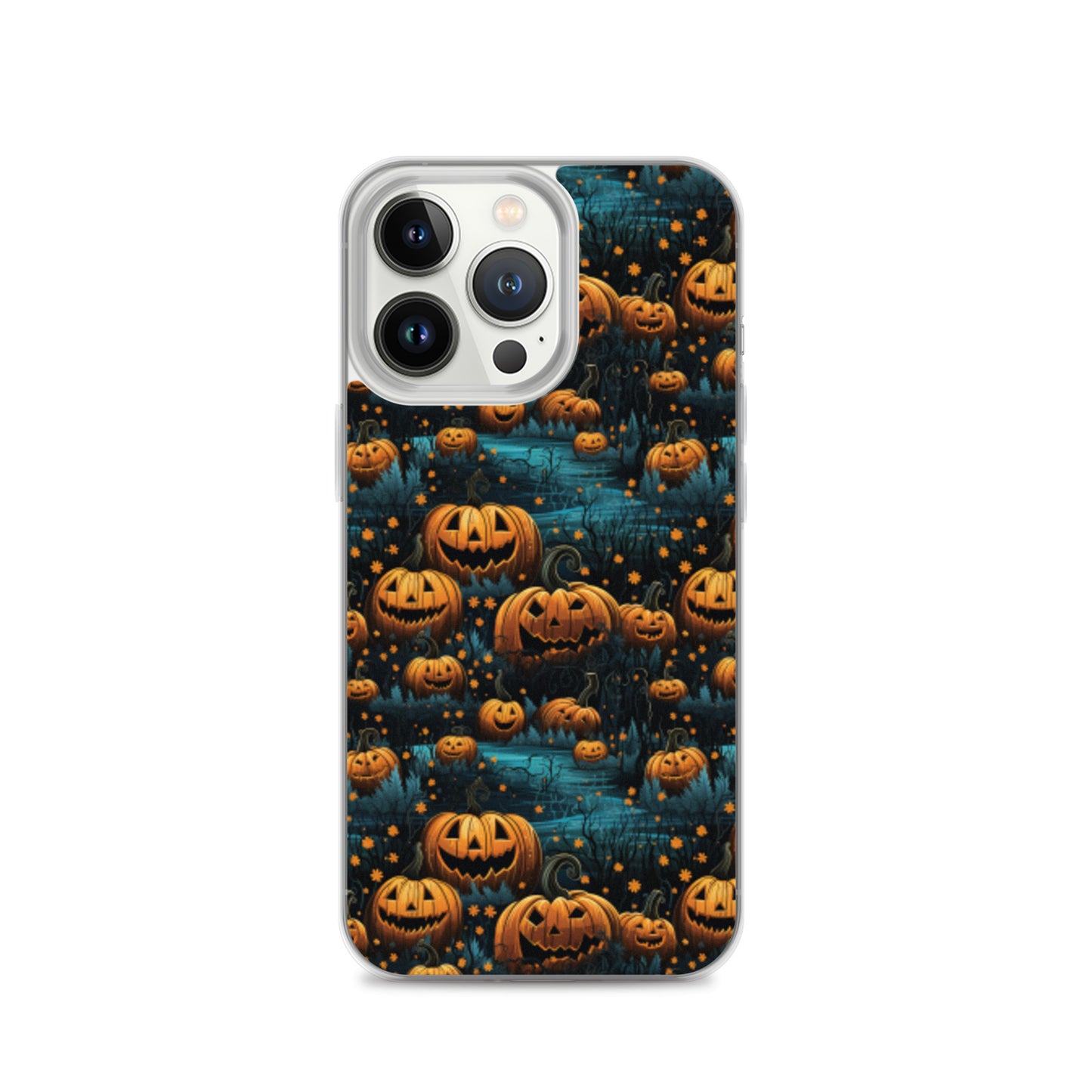 Clear Case for iPhone® Halloween Pumpkin Patch