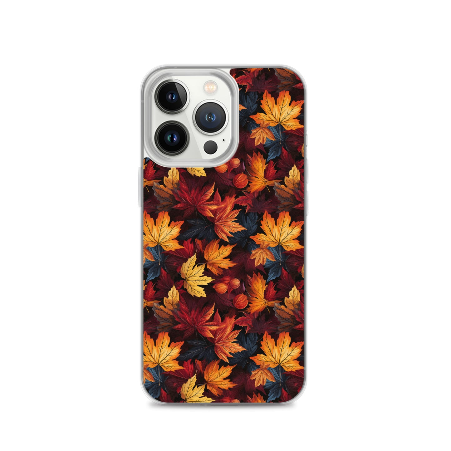 Clear Case for iPhone® Autumn Leaves Scatter