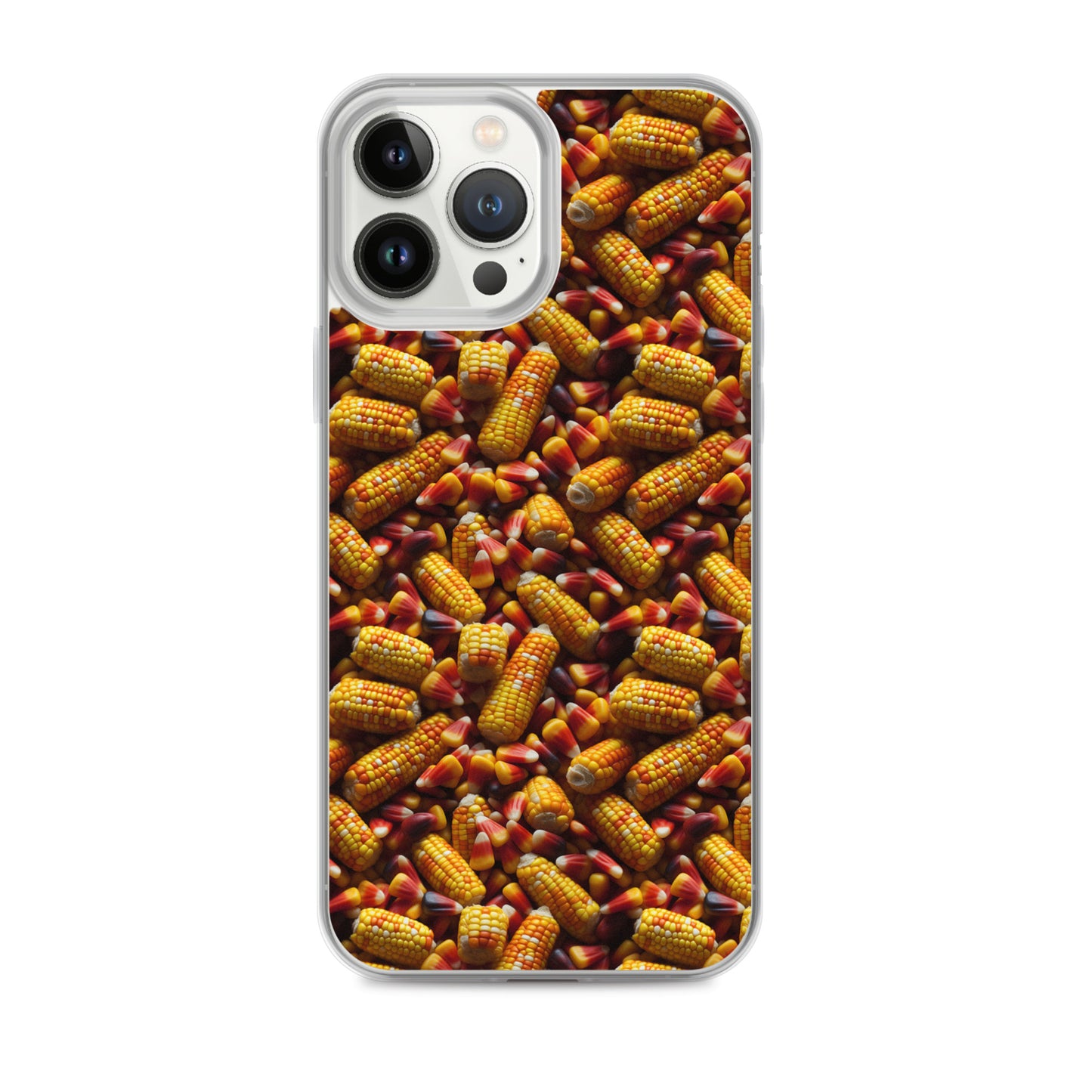 Clear Case for iPhone® Halloween Candy Corn