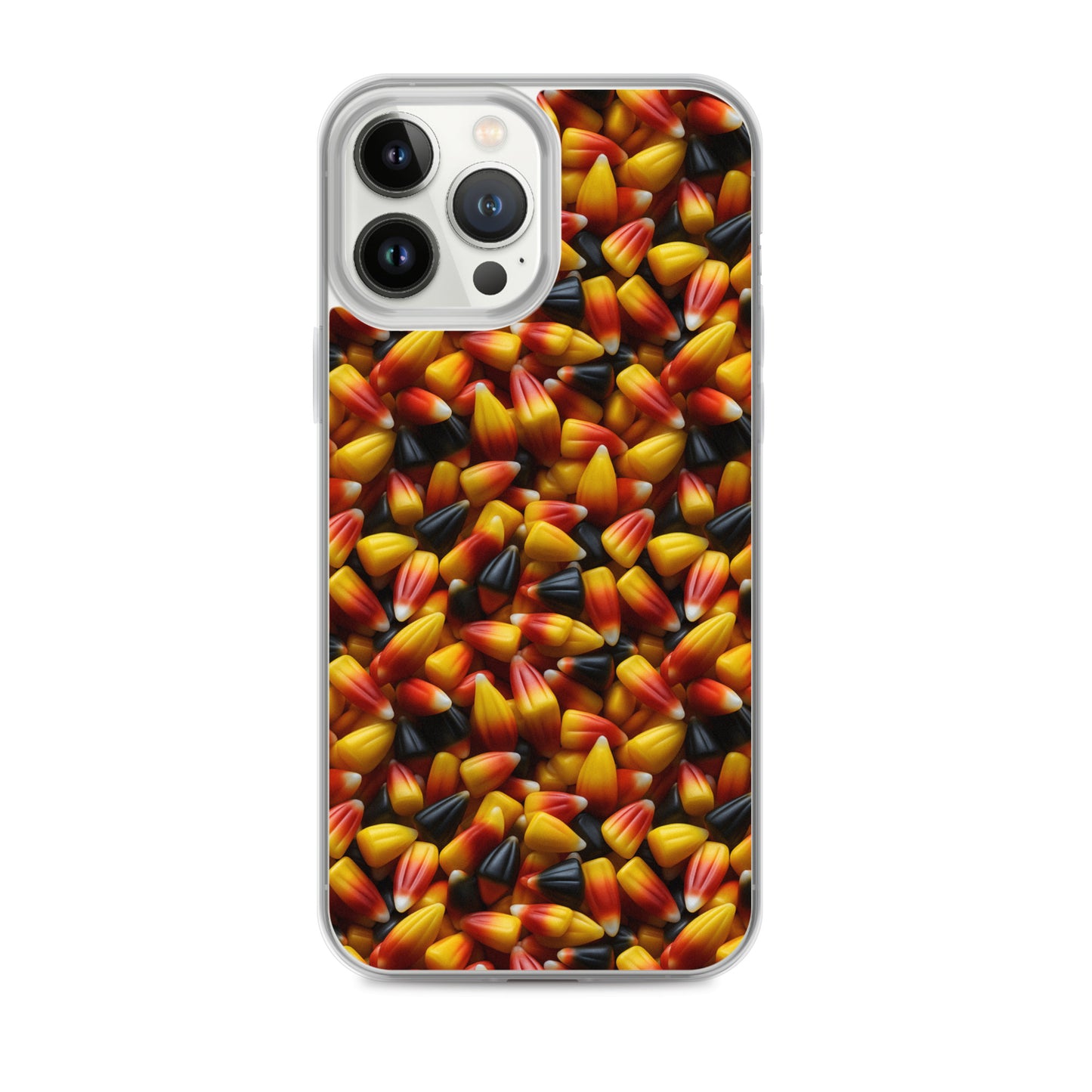 Clear Case for iPhone® Halloween Candy Corn #3