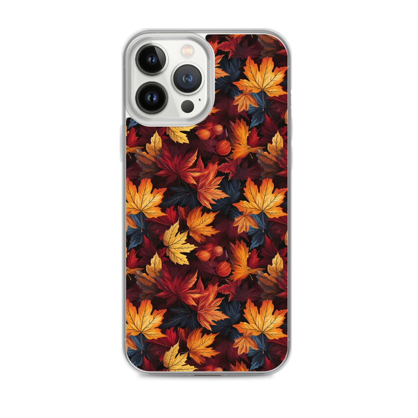 Clear Case for iPhone® Autumn Leaves Scatter