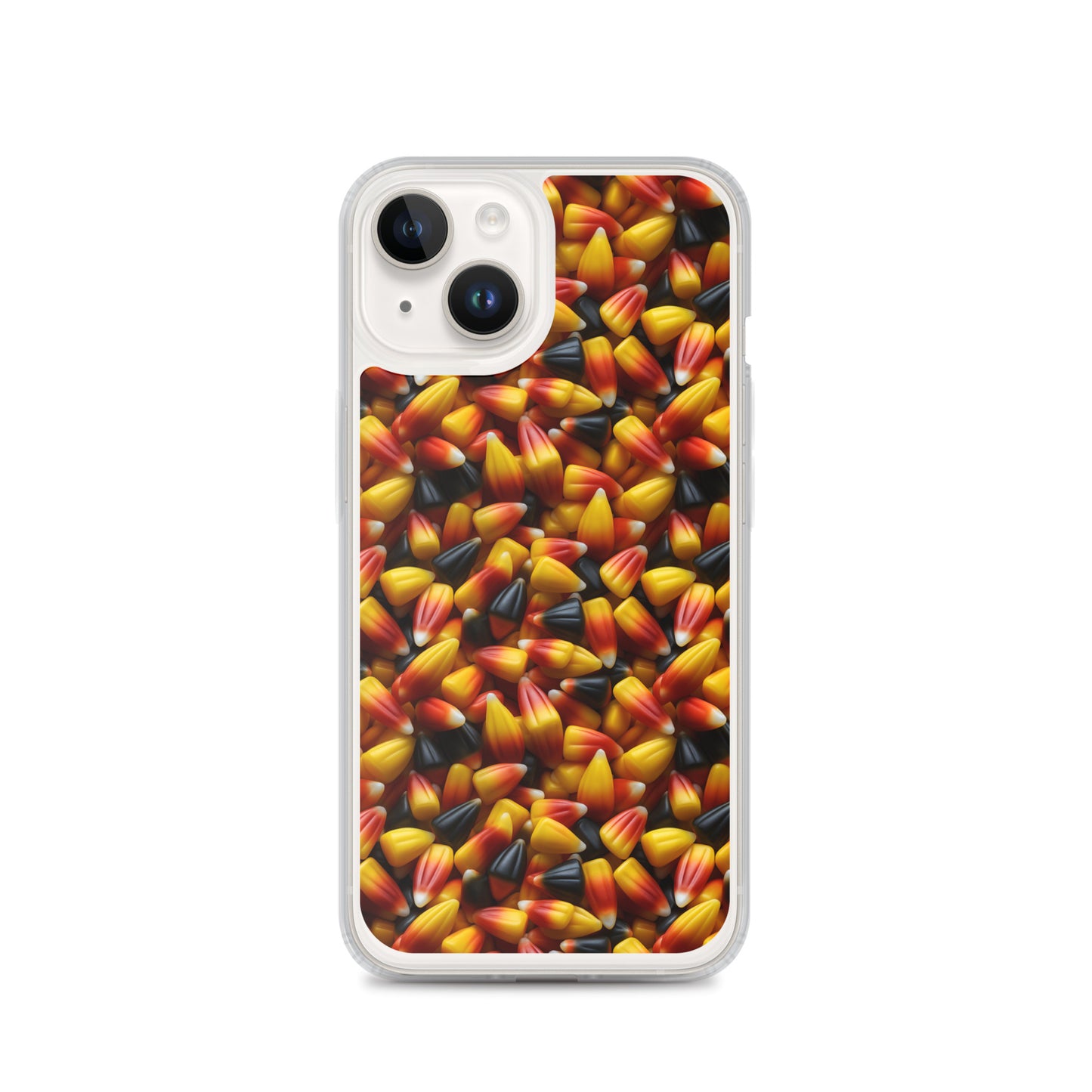 Clear Case for iPhone® Halloween Candy Corn #3
