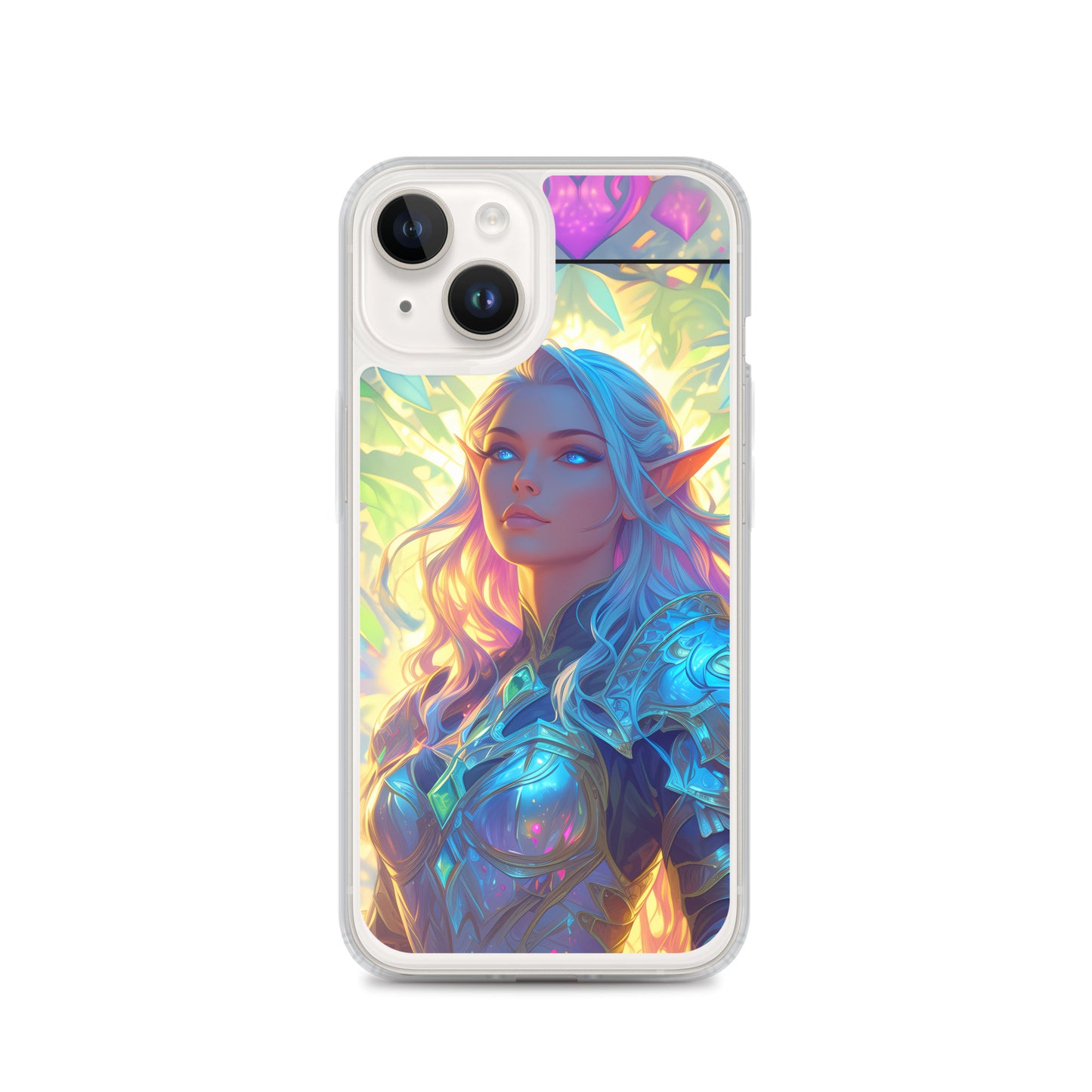 Clear Case for iPhone® Half-Elf Cleric #2