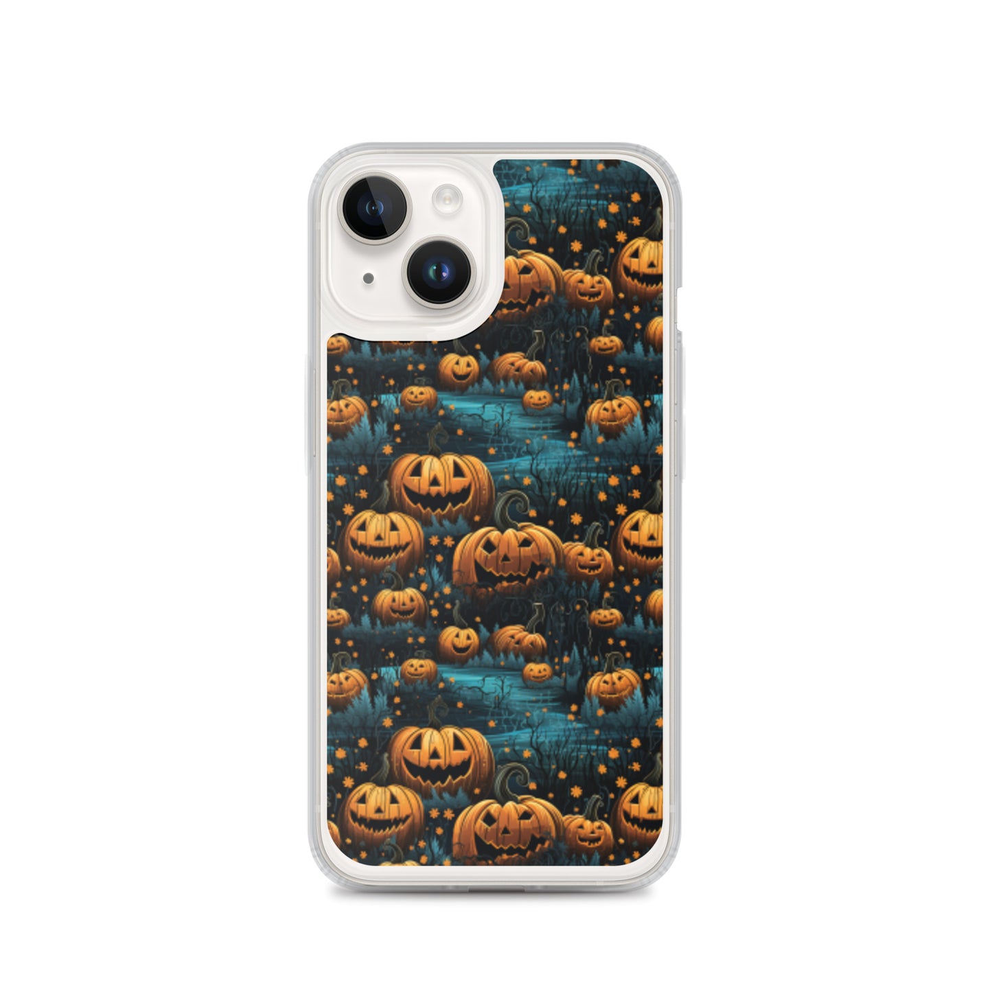 Clear Case for iPhone® Halloween Pumpkin Patch