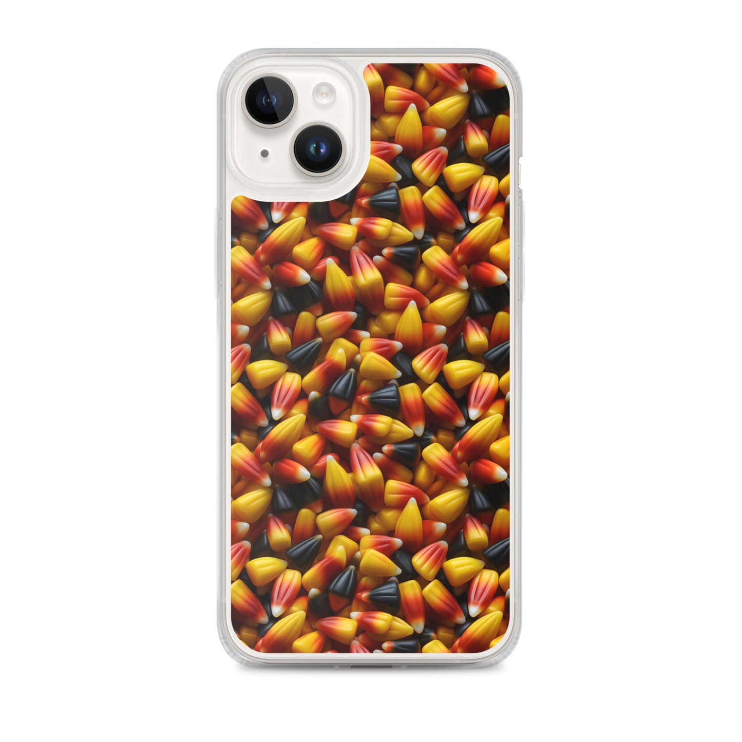 Clear Case for iPhone® Halloween Candy Corn #3