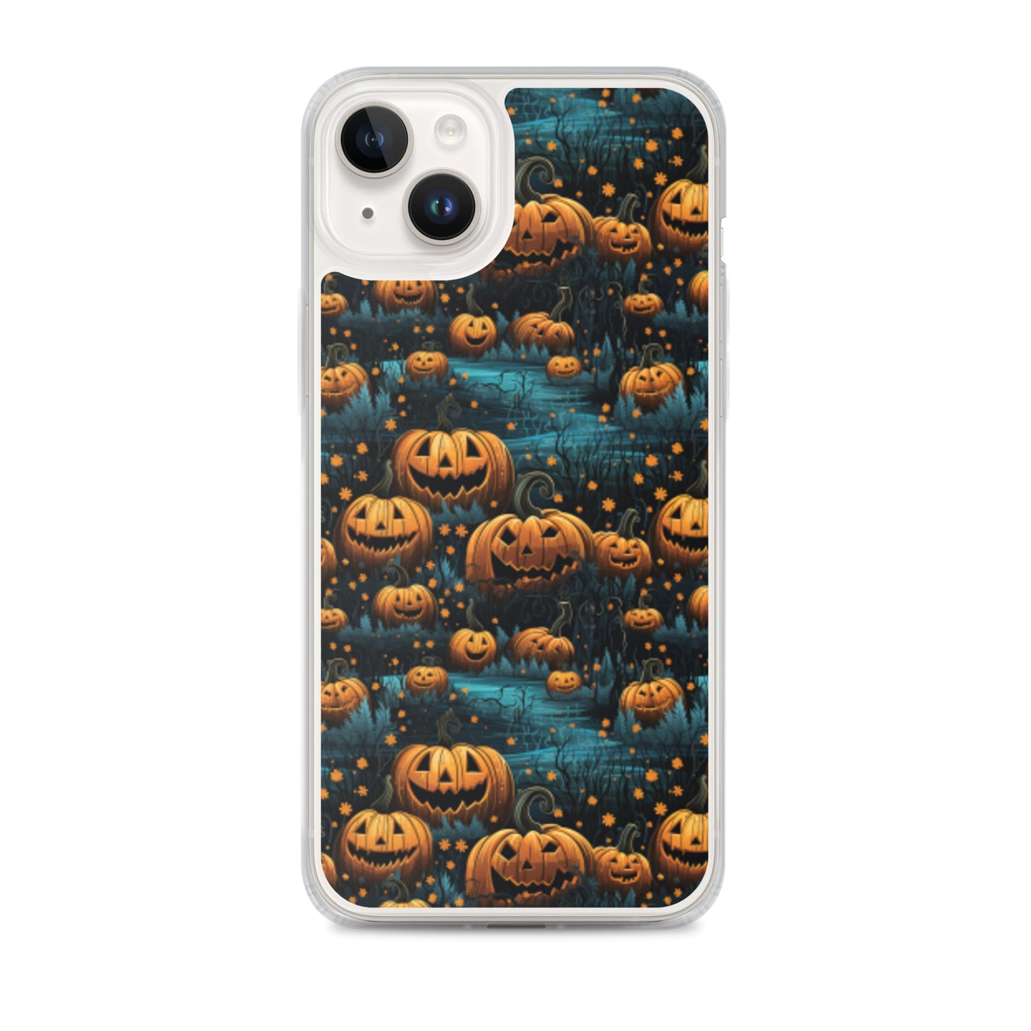 Clear Case for iPhone® Halloween Pumpkin Patch