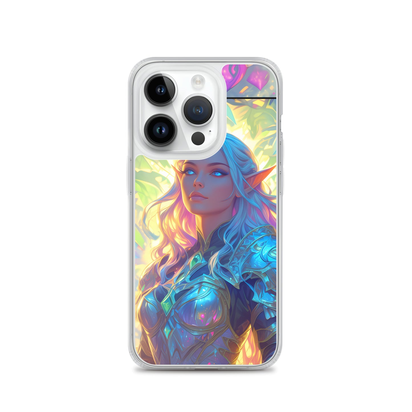 Clear Case for iPhone® Half-Elf Cleric #2