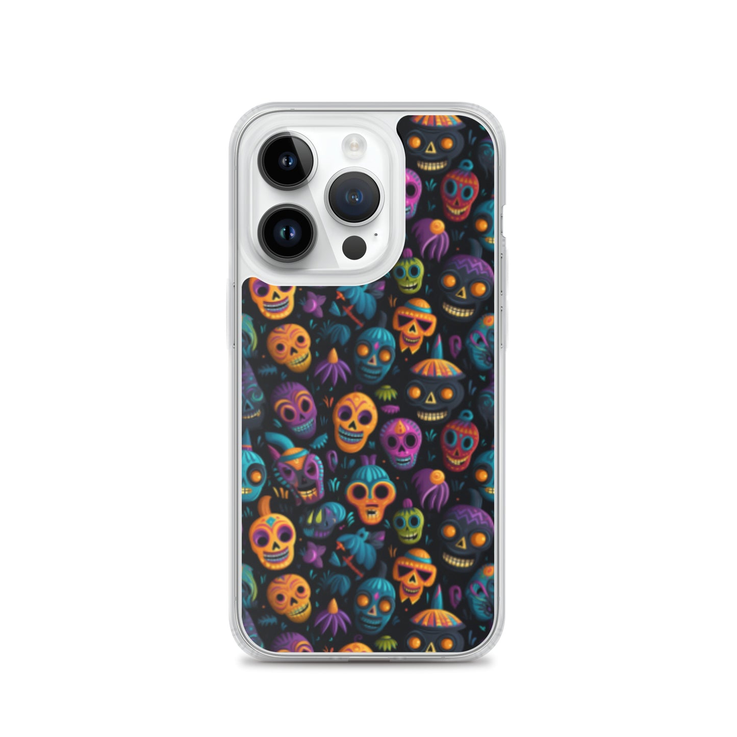 Clear Case for iPhone® Halloween Masks