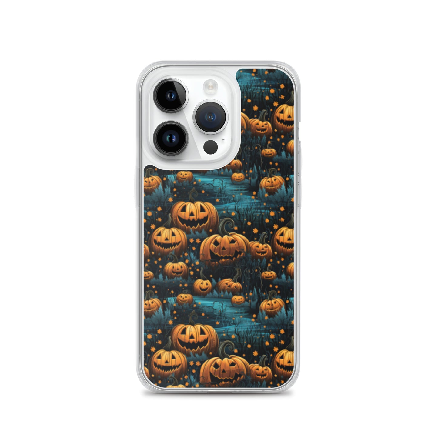 Clear Case for iPhone® Halloween Pumpkin Patch
