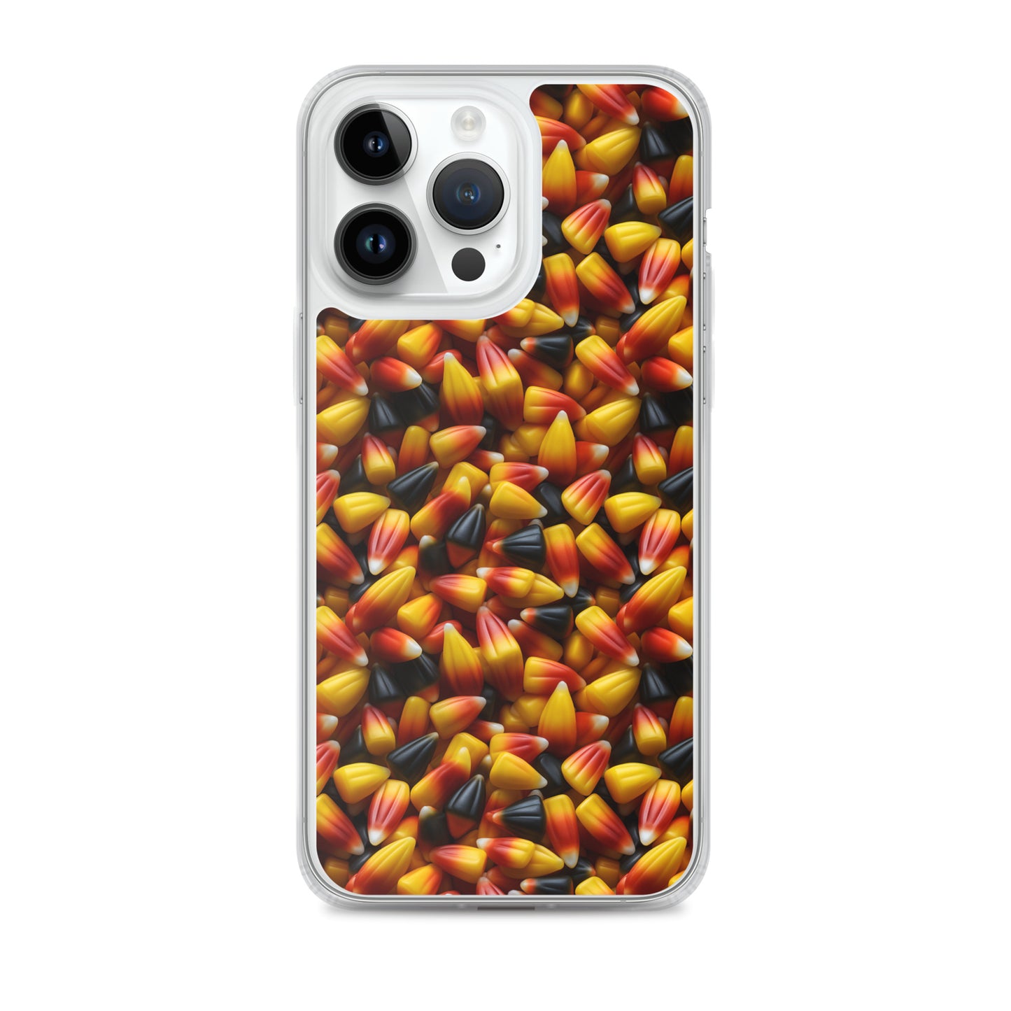 Clear Case for iPhone® Halloween Candy Corn #3