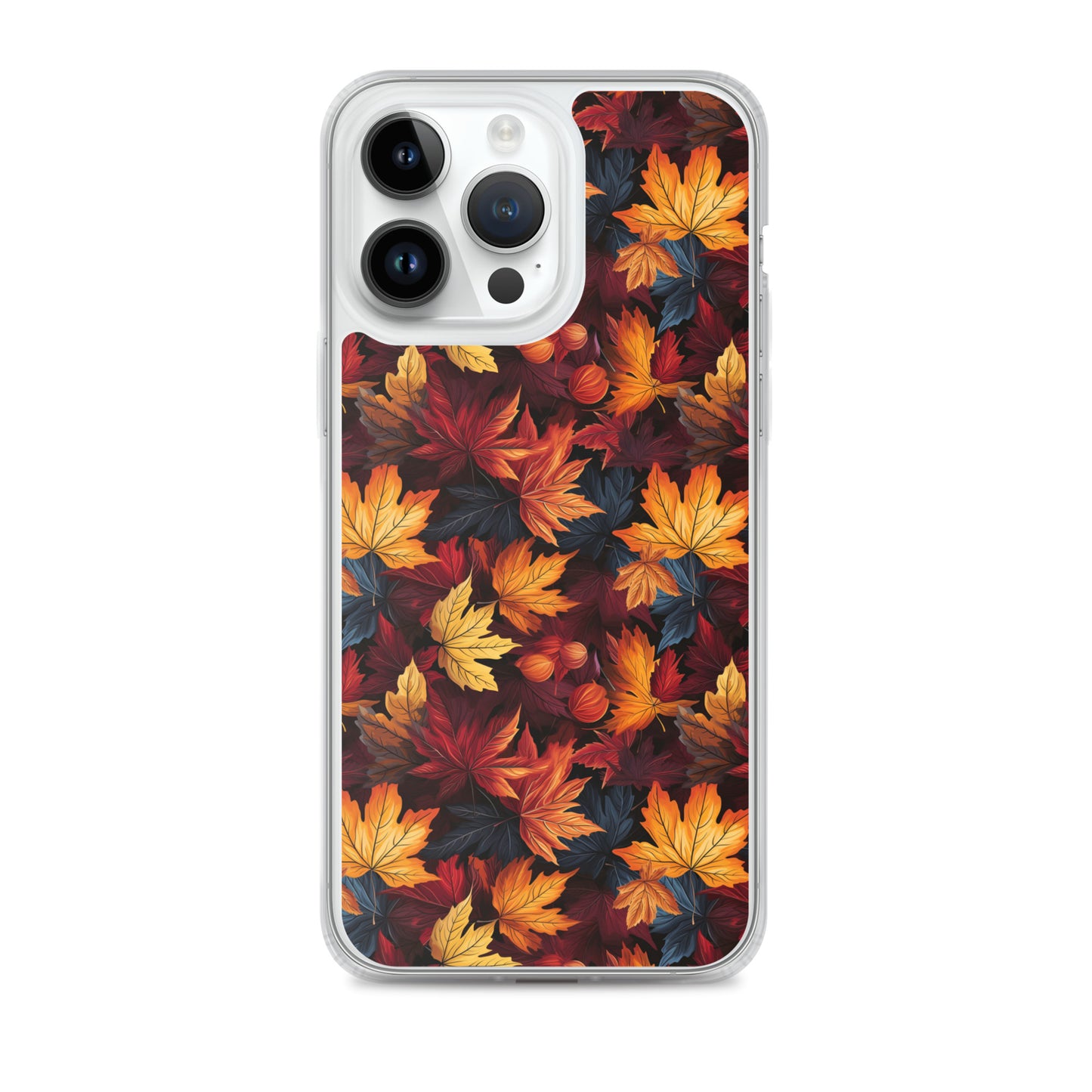 Clear Case for iPhone® Autumn Leaves Scatter