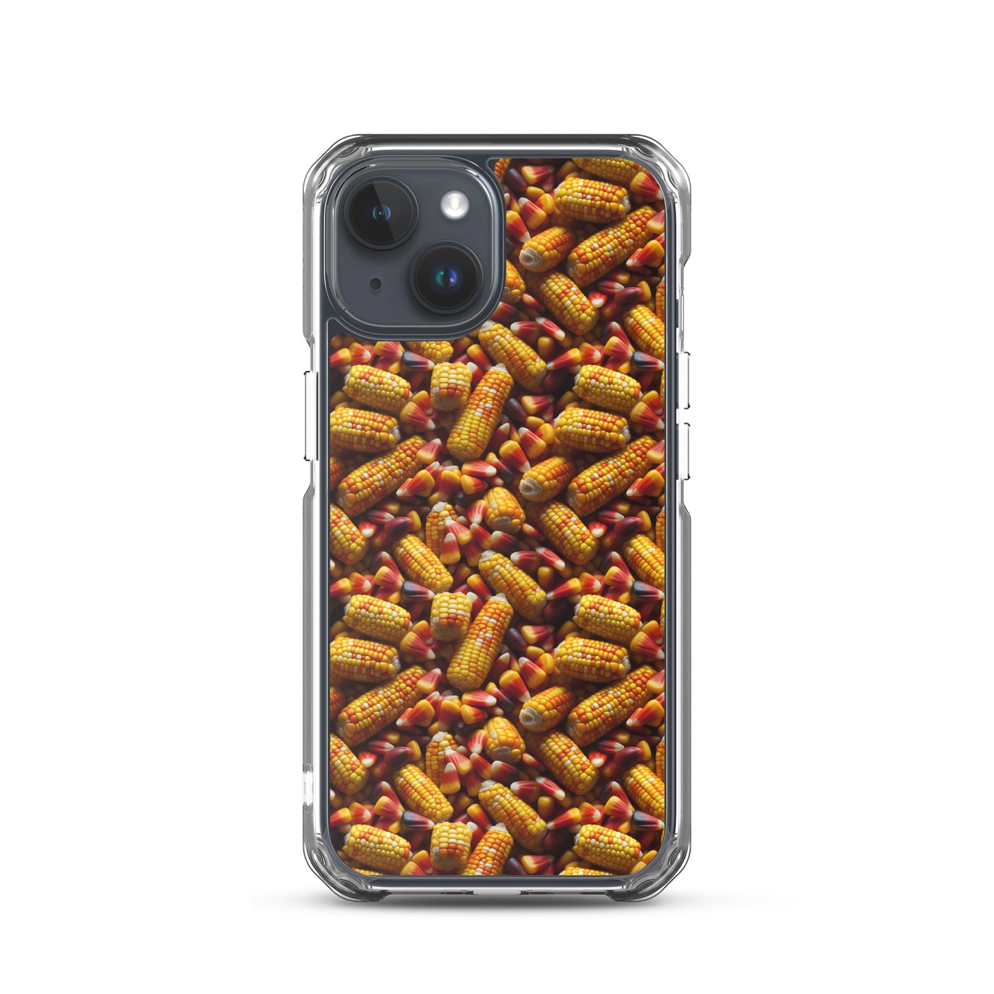 Clear Case for iPhone® Halloween Candy Corn