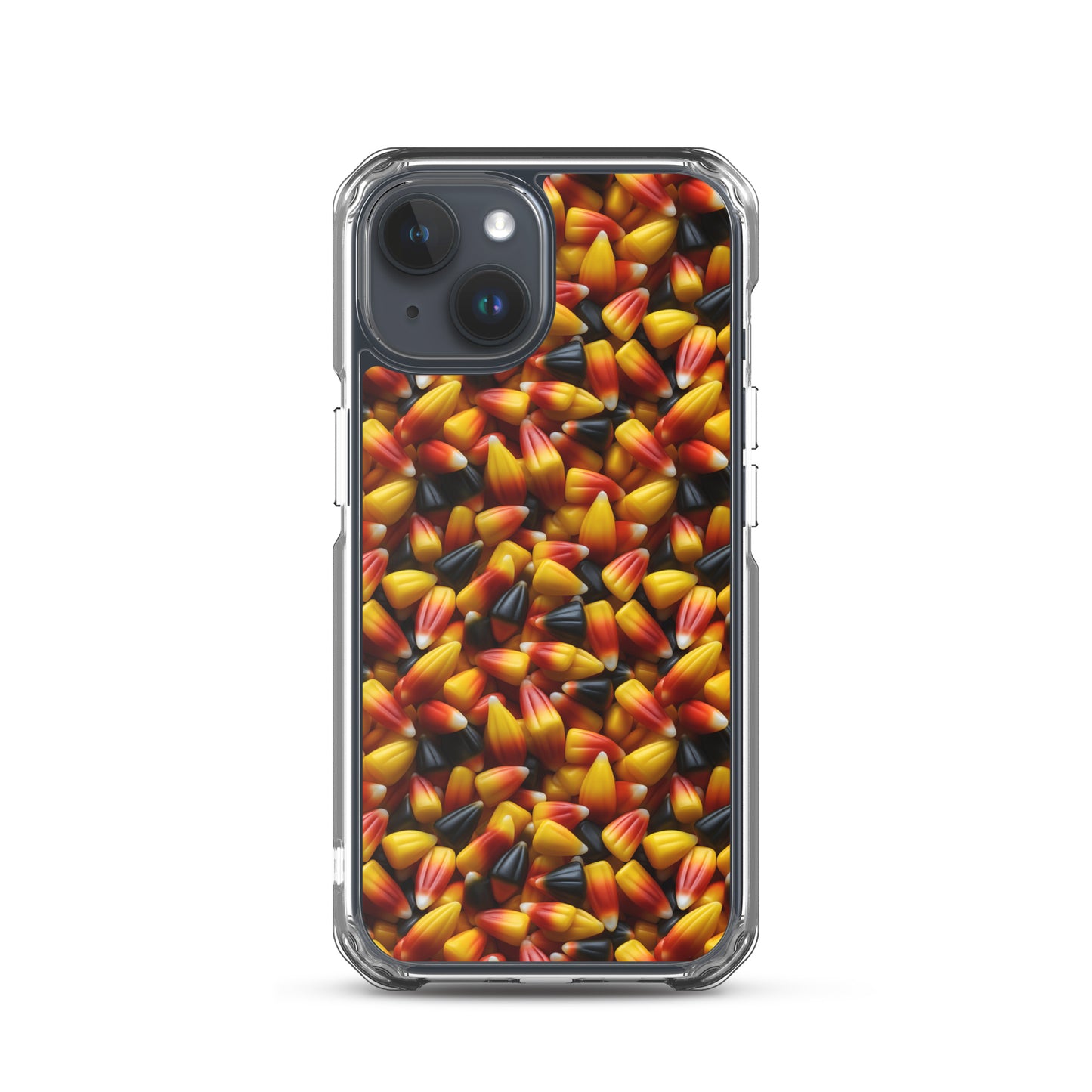Clear Case for iPhone® Halloween Candy Corn #3