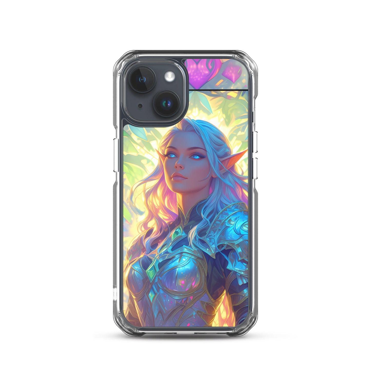 Clear Case for iPhone® Half-Elf Cleric #2