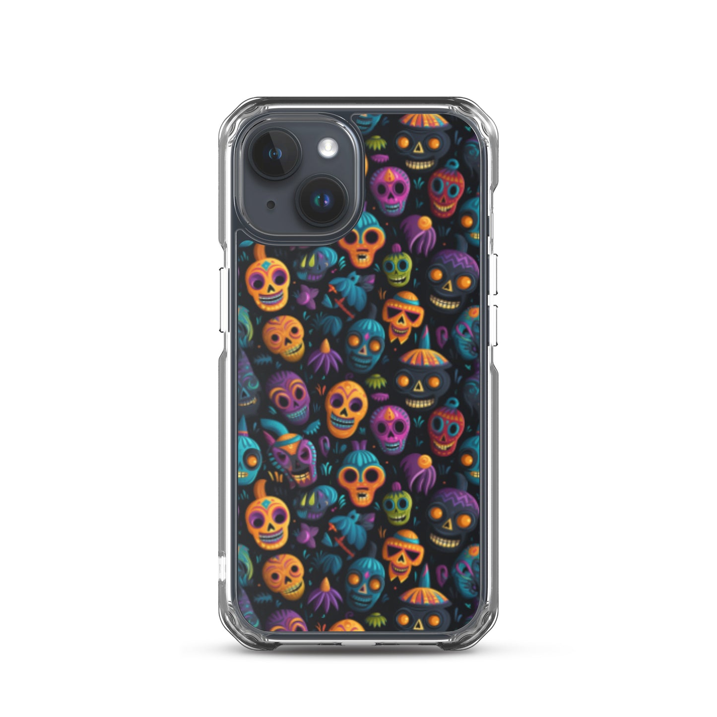Clear Case for iPhone® Halloween Masks