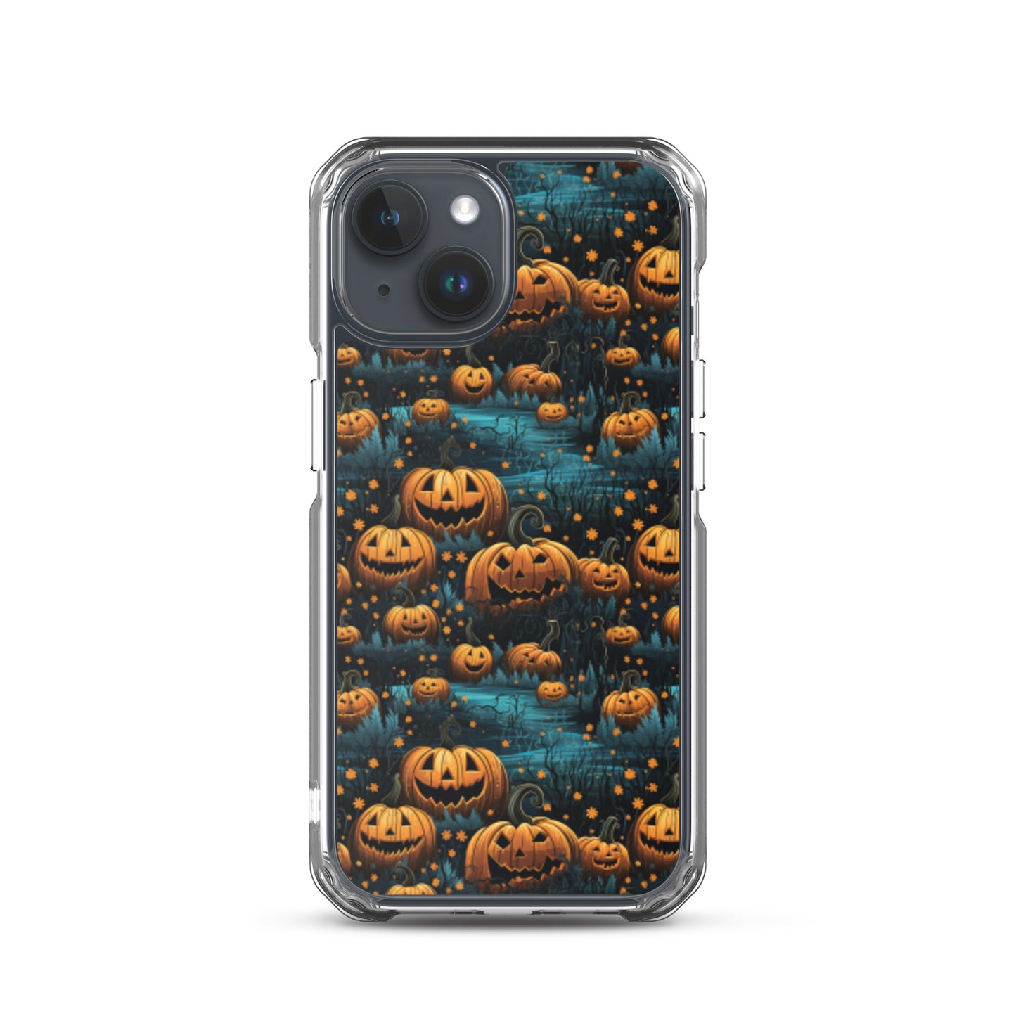 Clear Case for iPhone® Halloween Pumpkin Patch