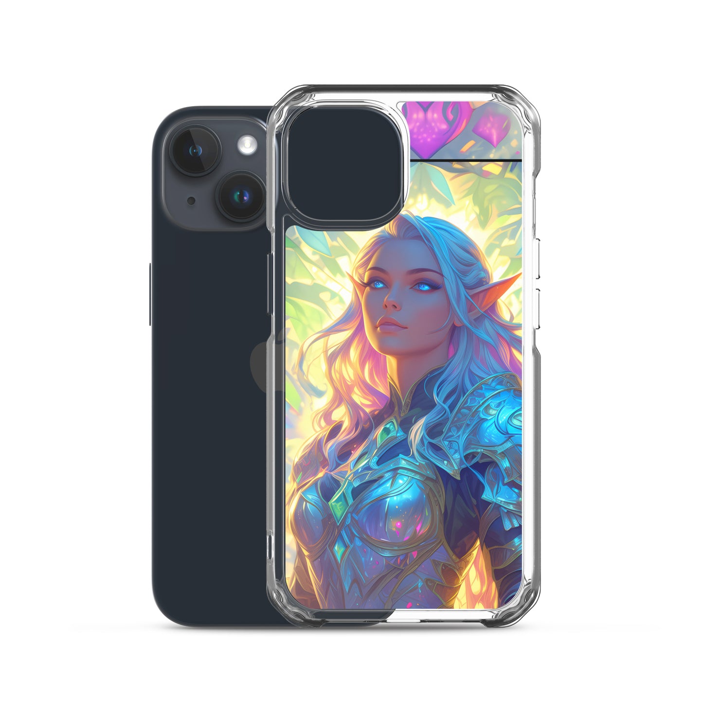 Clear Case for iPhone® Half-Elf Cleric #2