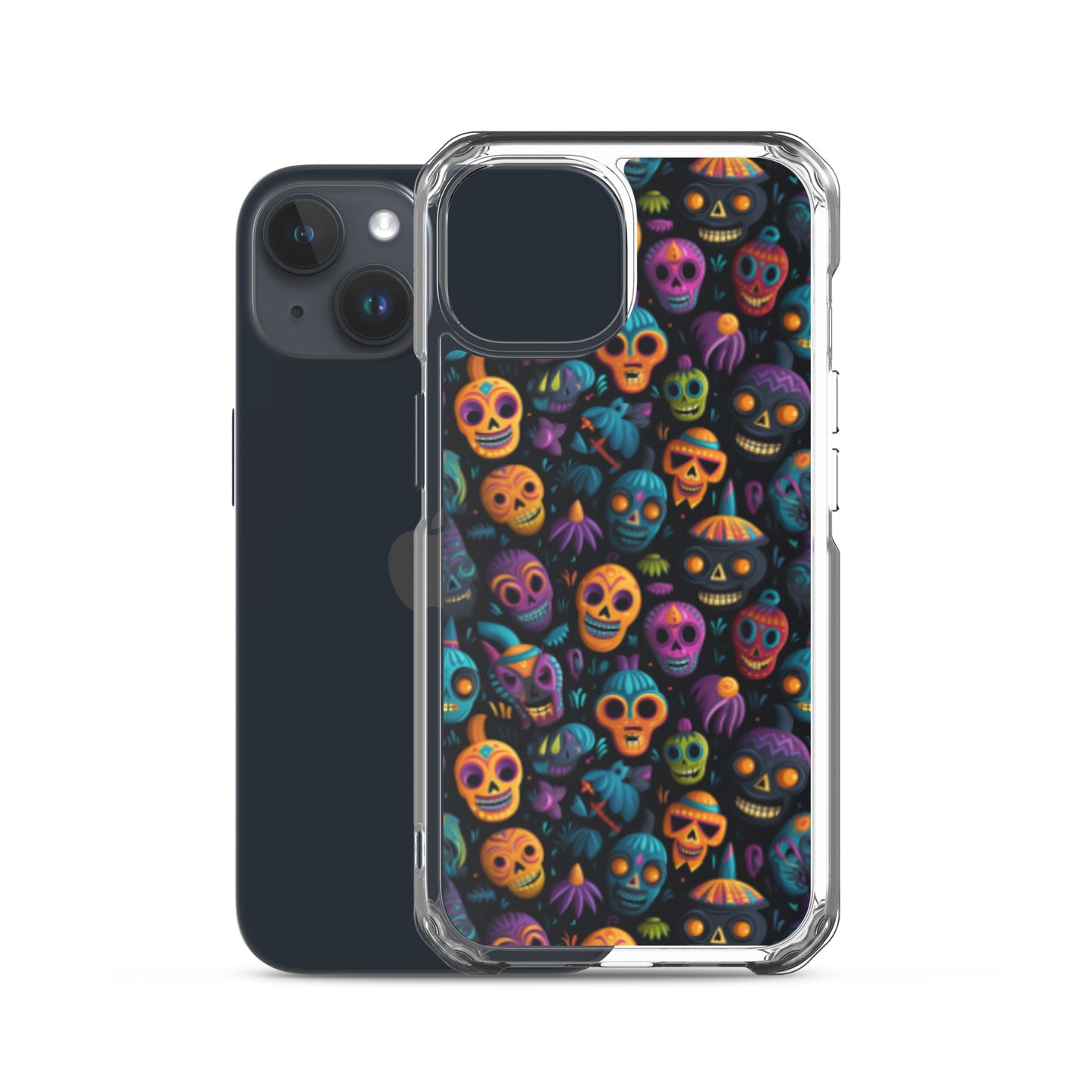Clear Case for iPhone® Halloween Masks