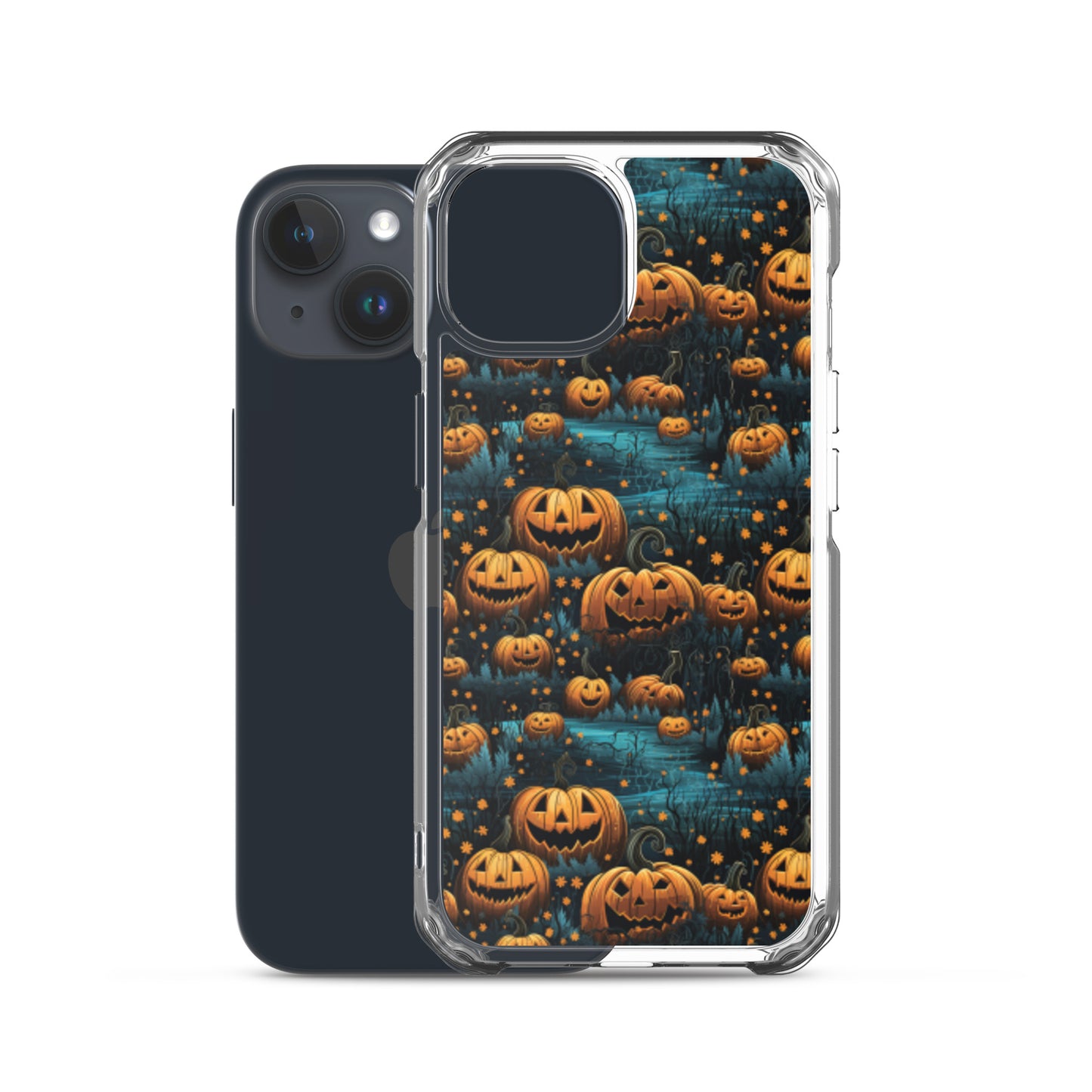Clear Case for iPhone® Halloween Pumpkin Patch