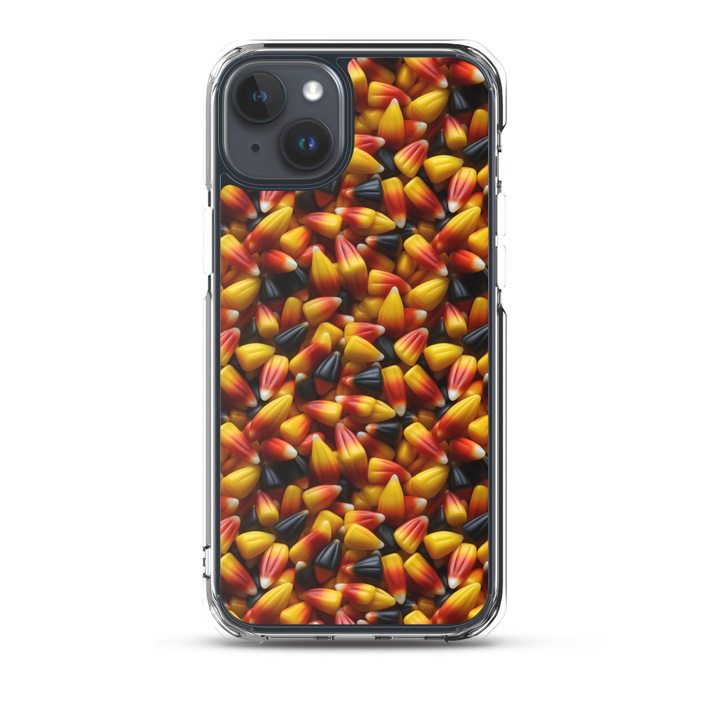 Clear Case for iPhone® Halloween Candy Corn #3