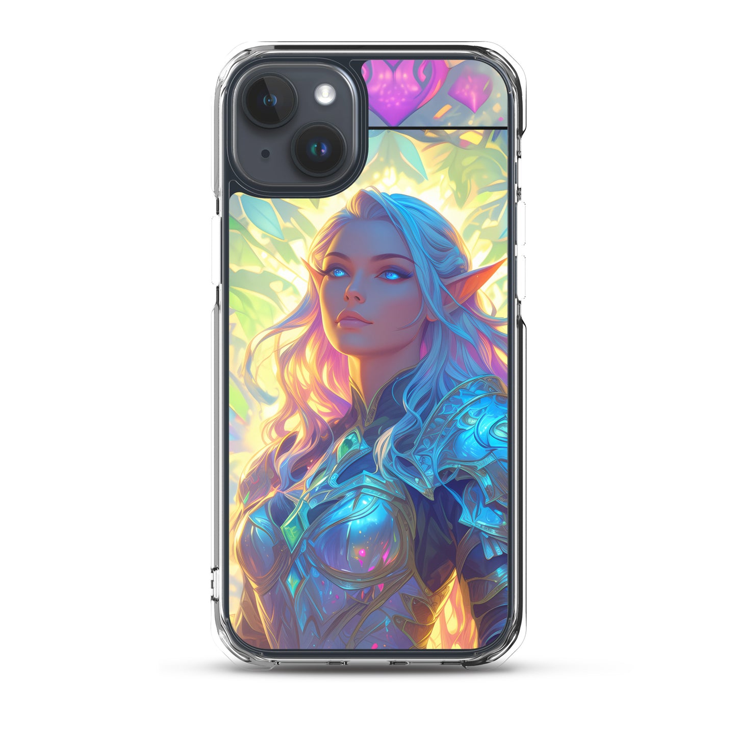 Clear Case for iPhone® Half-Elf Cleric #2