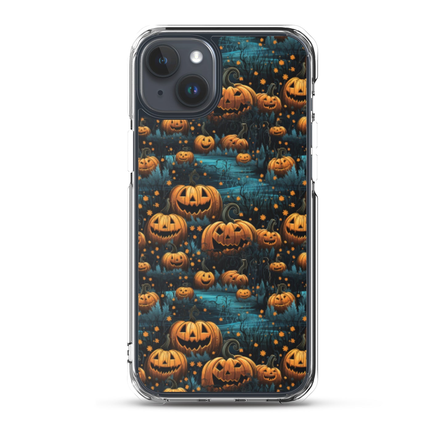 Clear Case for iPhone® Halloween Pumpkin Patch