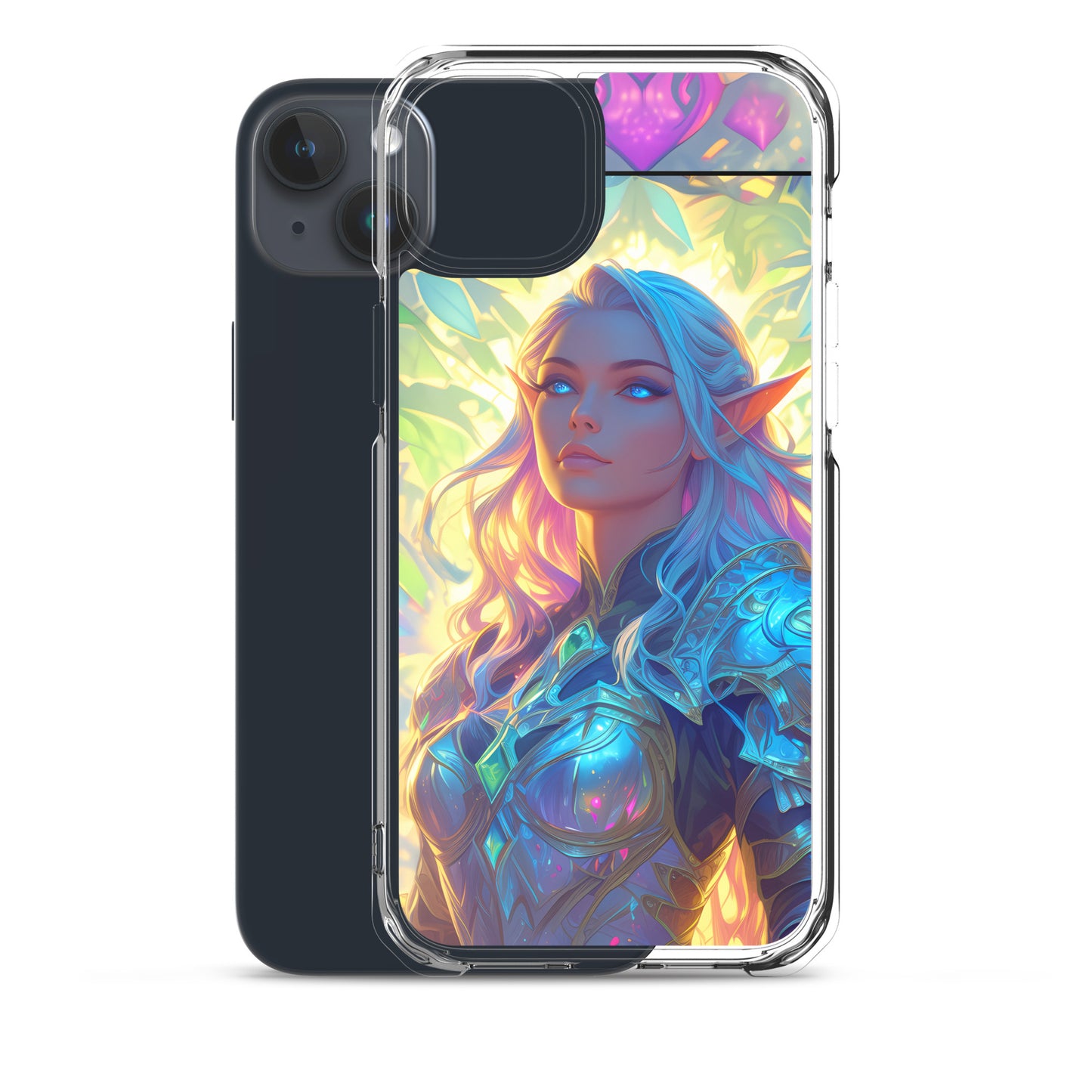 Clear Case for iPhone® Half-Elf Cleric #2