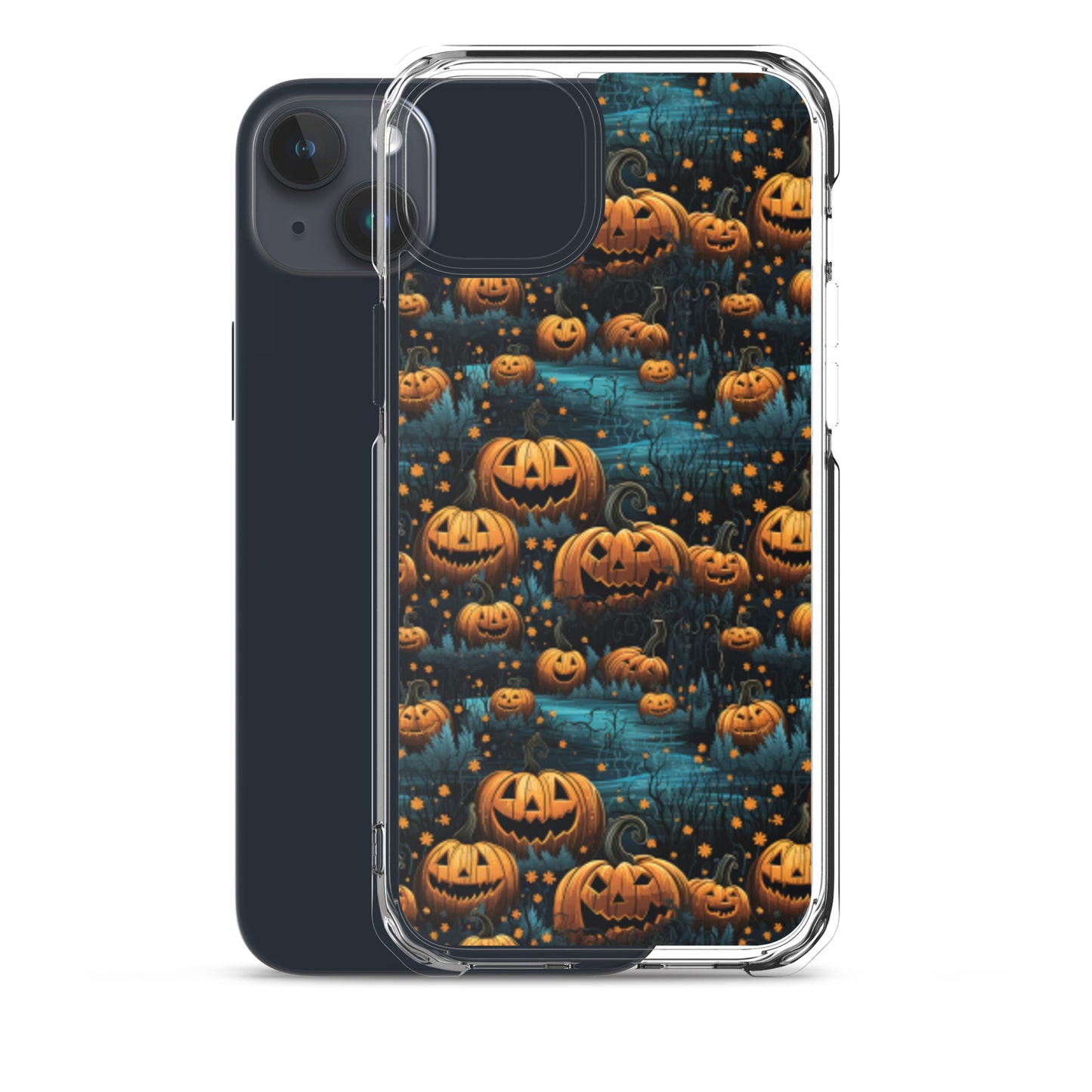Clear Case for iPhone® Halloween Pumpkin Patch