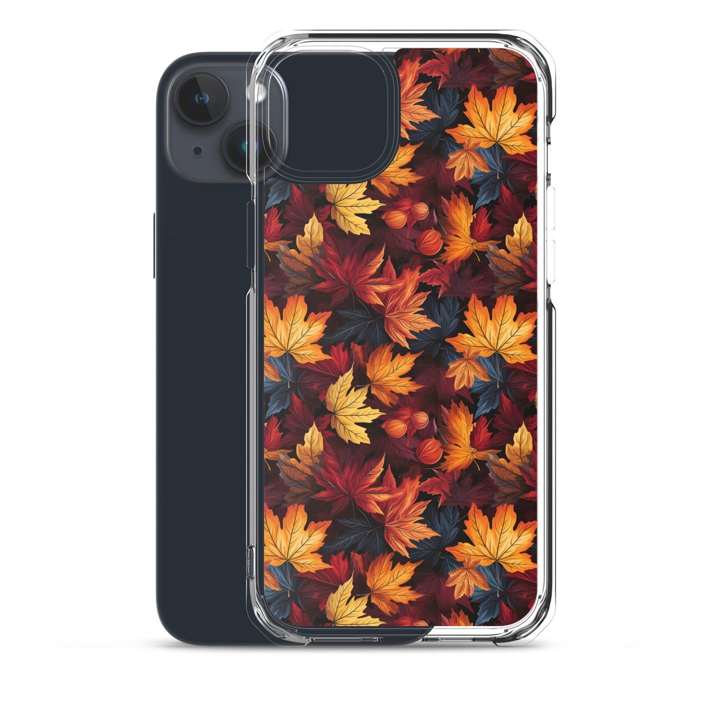 Clear Case for iPhone® Autumn Leaves Scatter