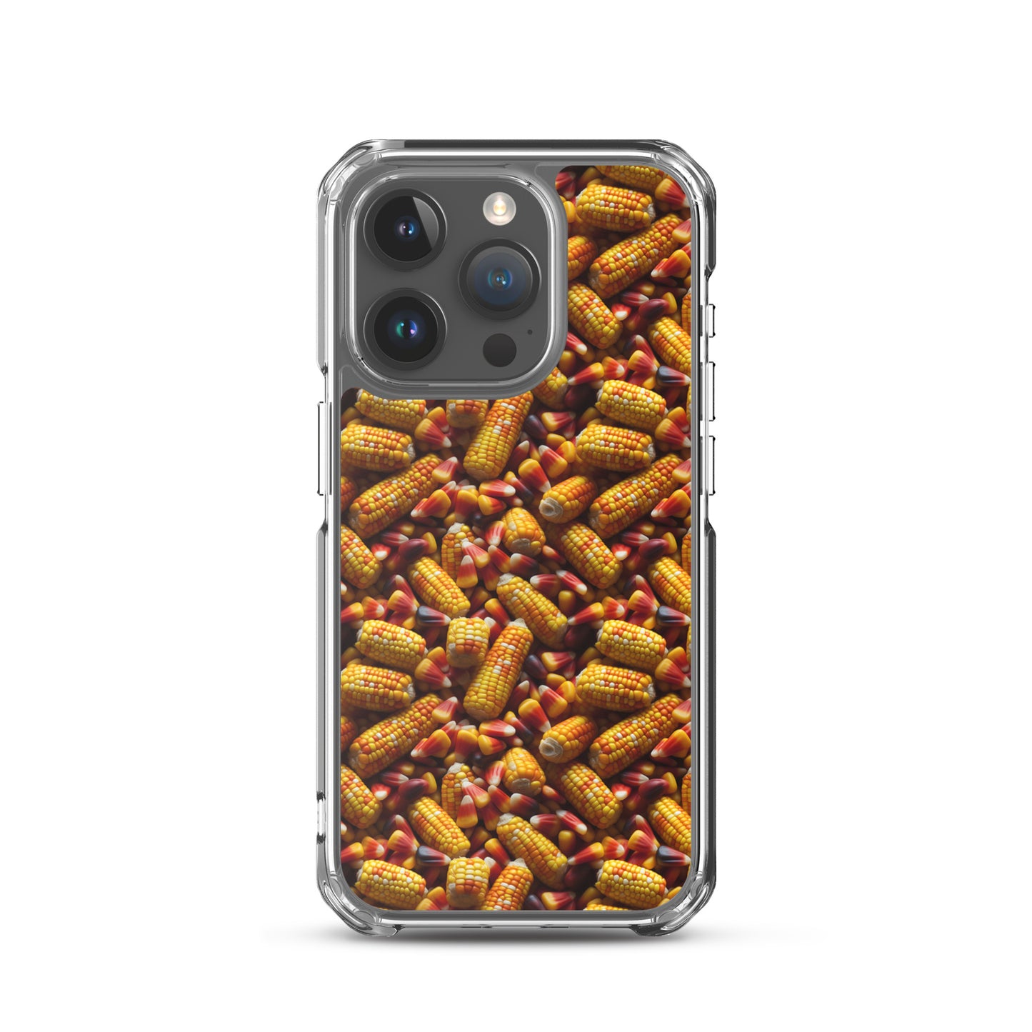 Clear Case for iPhone® Halloween Candy Corn
