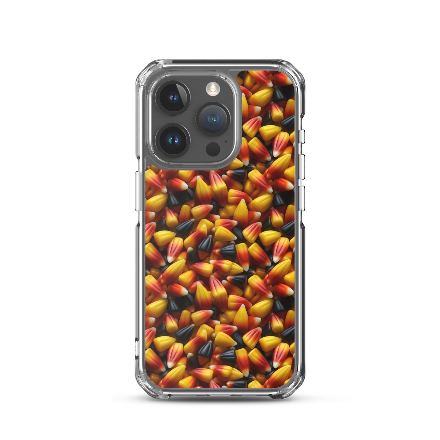 Clear Case for iPhone® Halloween Candy Corn #3