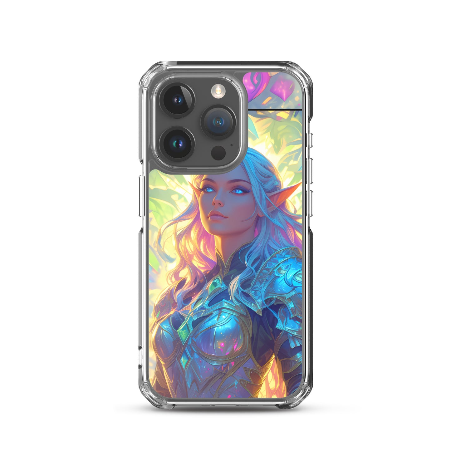 Clear Case for iPhone® Half-Elf Cleric #2
